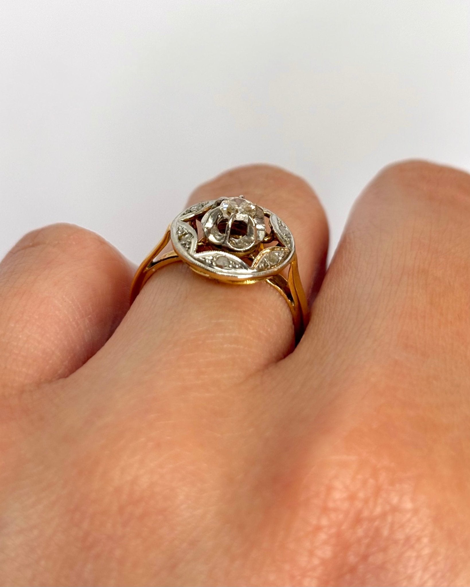 Bague Art Déco Diamants "Zélie" - Elliade Paris