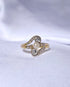 Bague Art - déco Perle & Diamants "Alba" - Elliade Paris