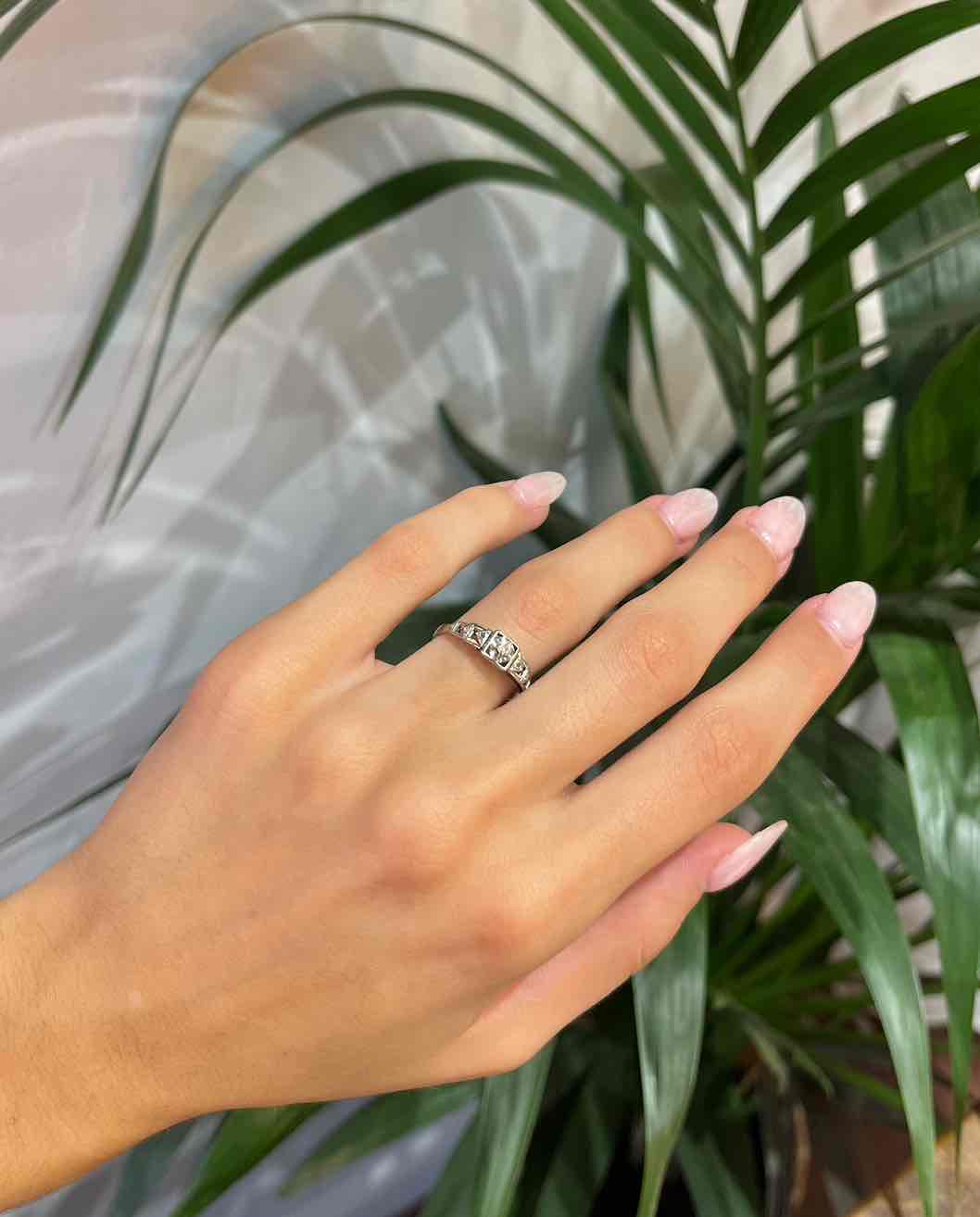 Bague Art-déco Diamants "Samy"