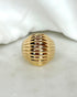 Bague Boule Or Jaune 18 carats 11.22 g signée JRoca - Elliade Paris