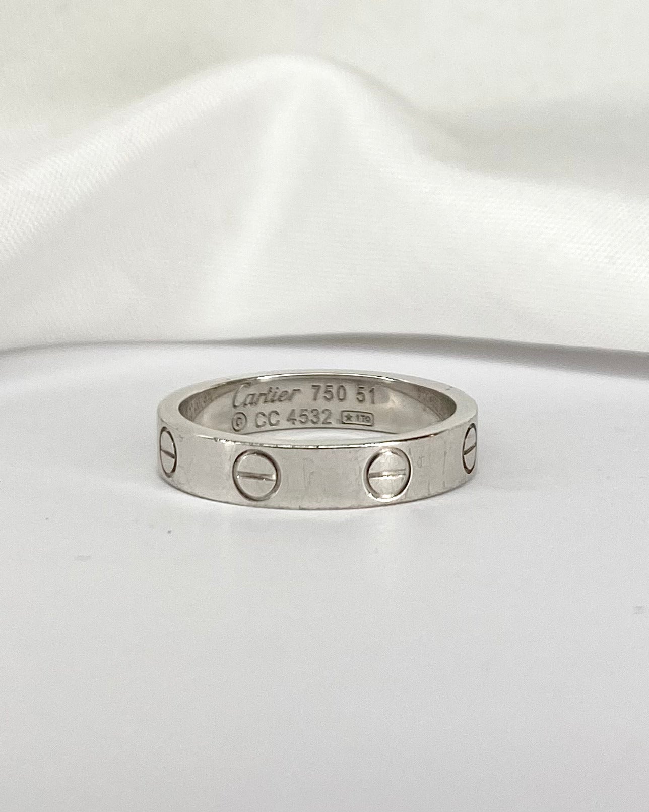 Bague Cartier Love Or Gris - Elliade Paris