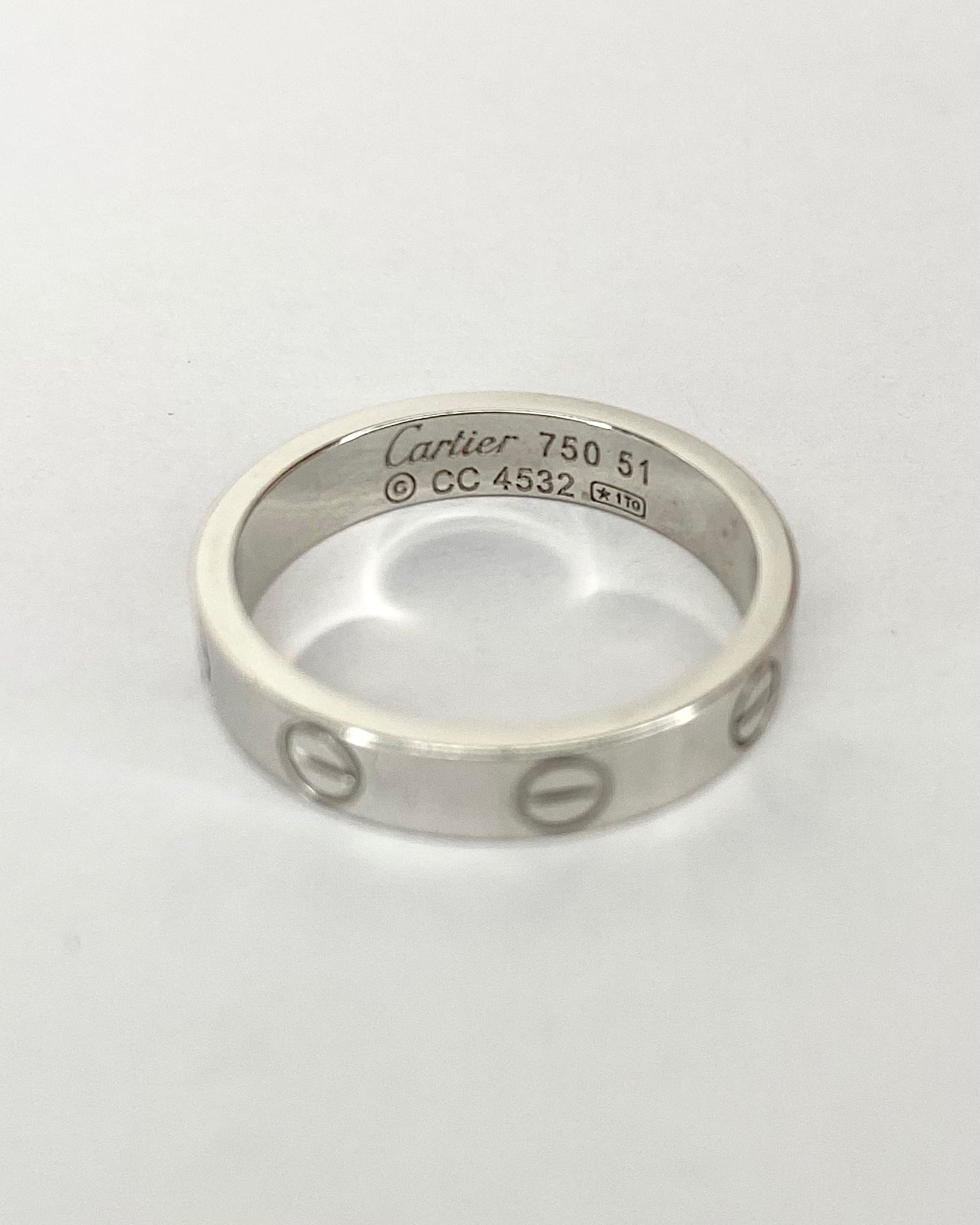 Bague Cartier Love Or Gris - Elliade Paris