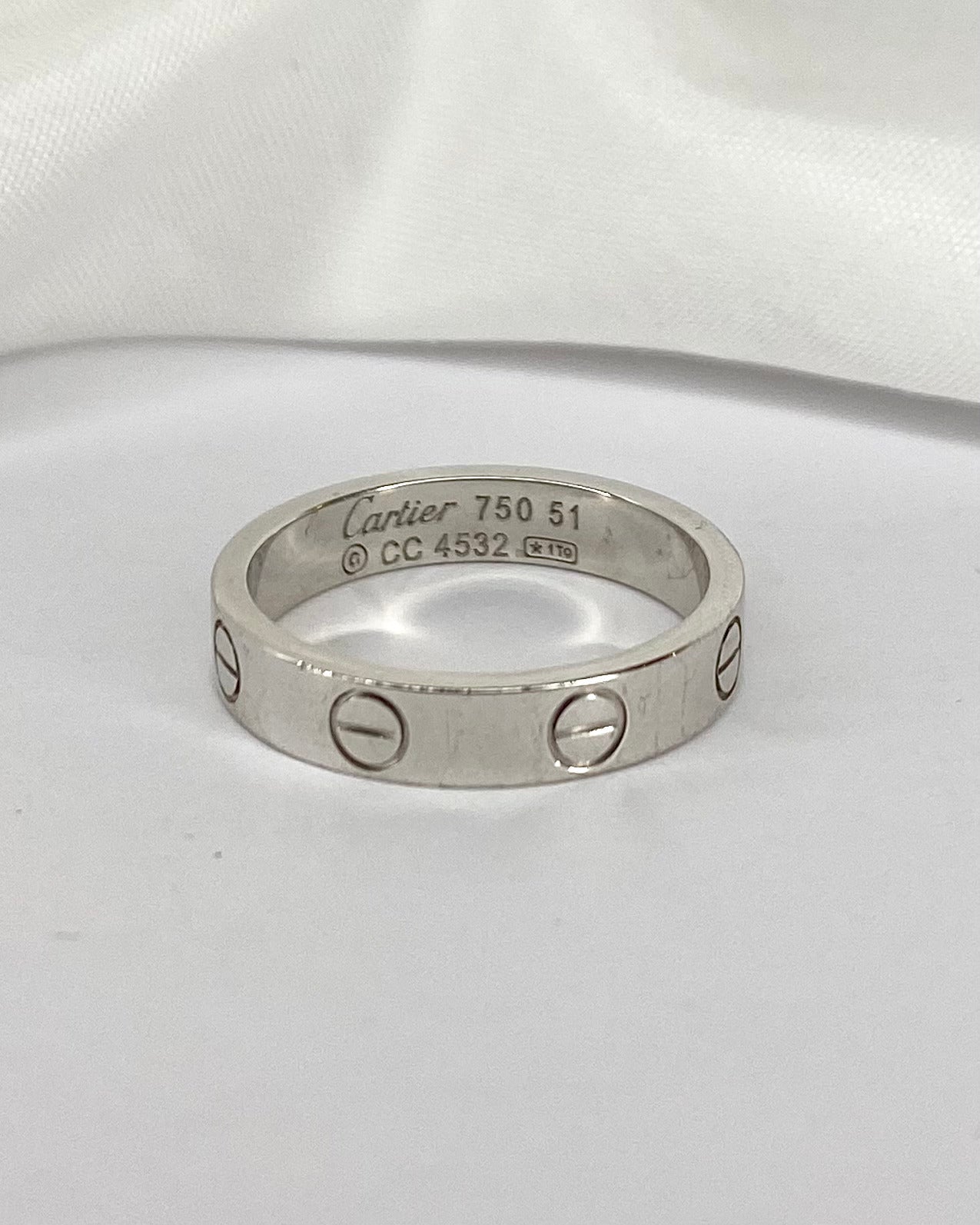 Bague Cartier Love Or Gris - Elliade Paris