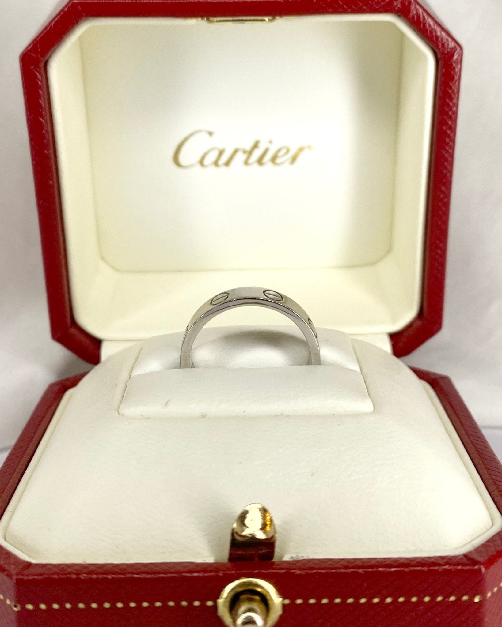 Bague Cartier Love Or Gris - Elliade Paris