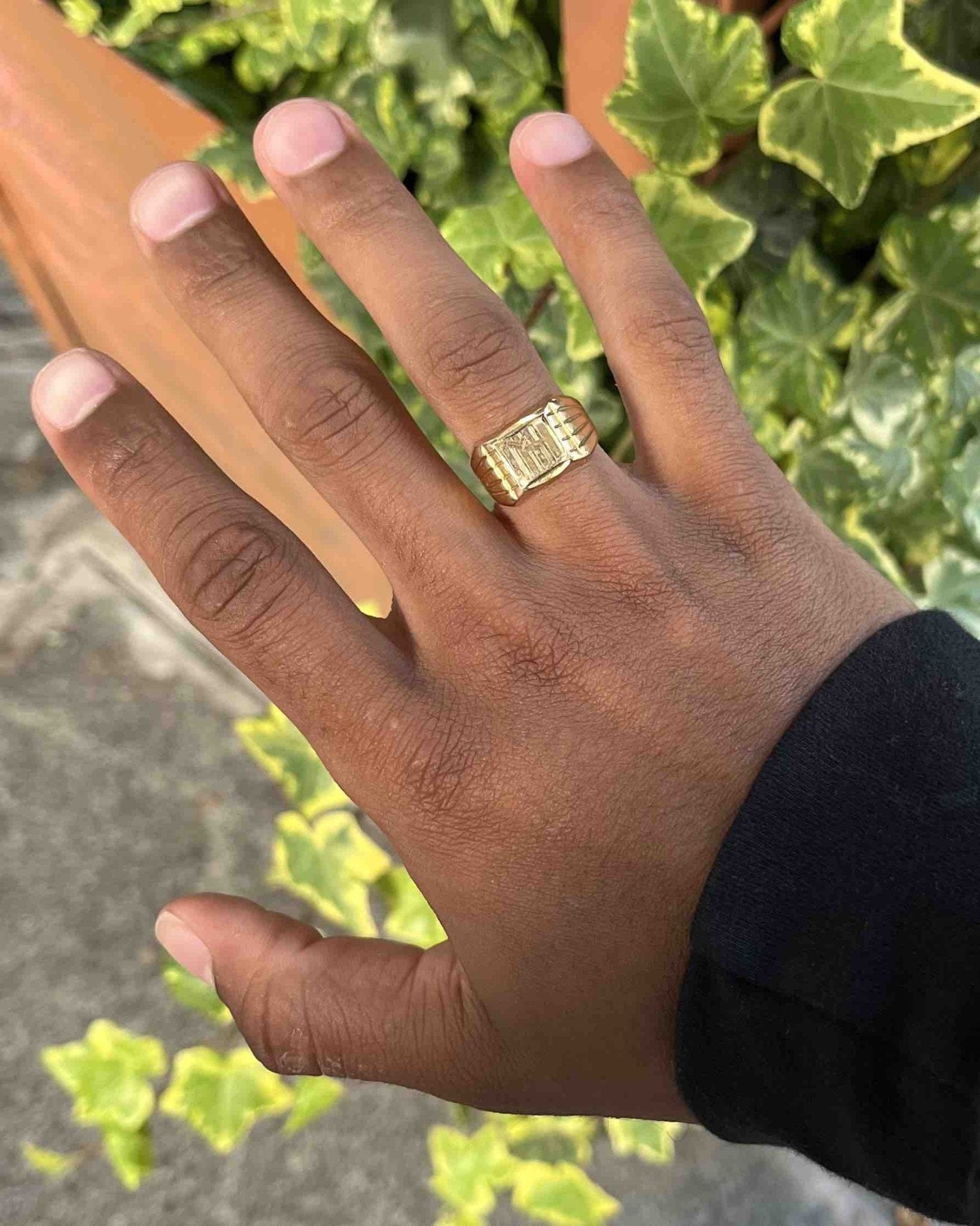 Bague chevalière Art Déco "Callisto" - Elliade Paris