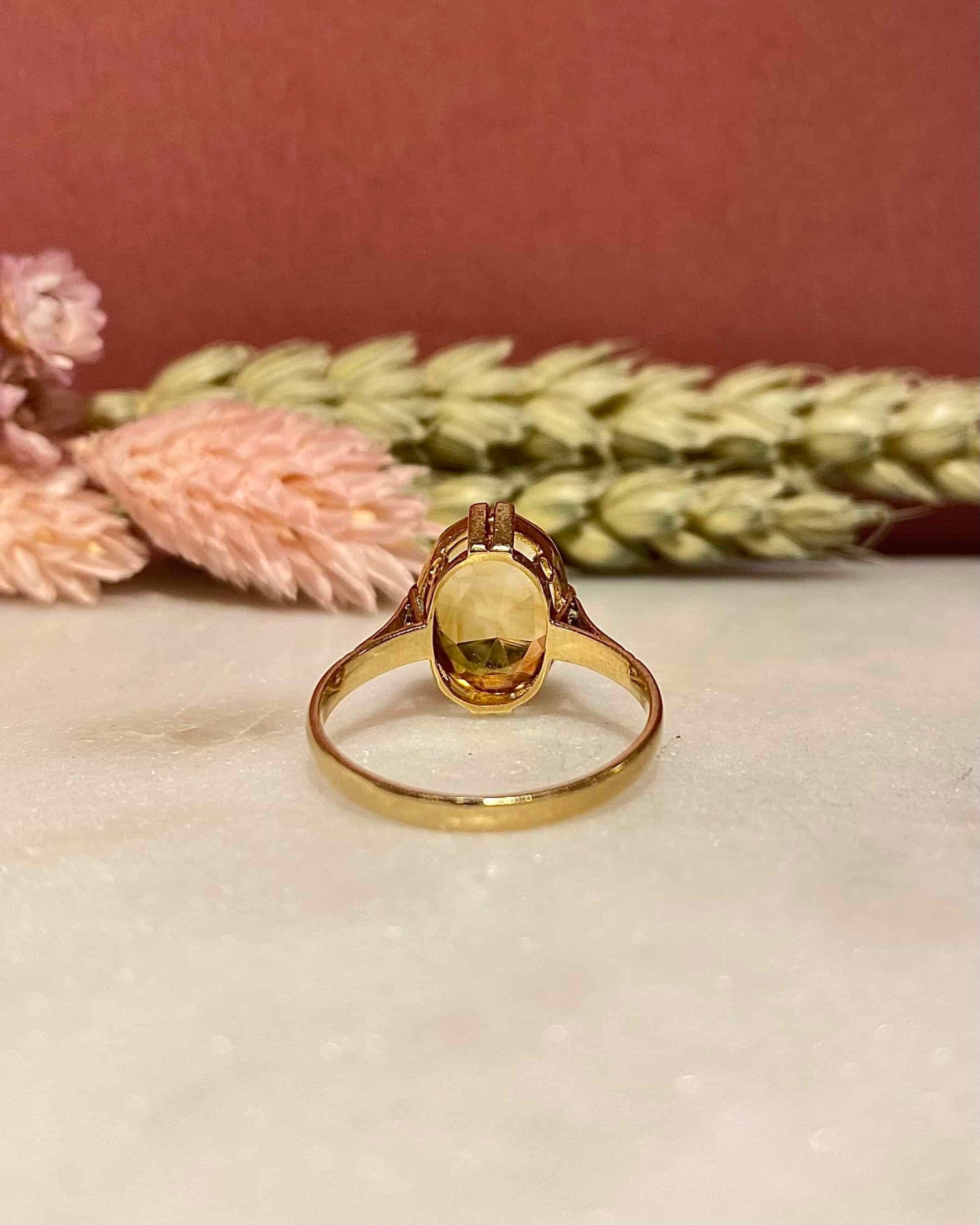 Bague Cocktail Citrine 2.50 carats "Alice" - Elliade Paris