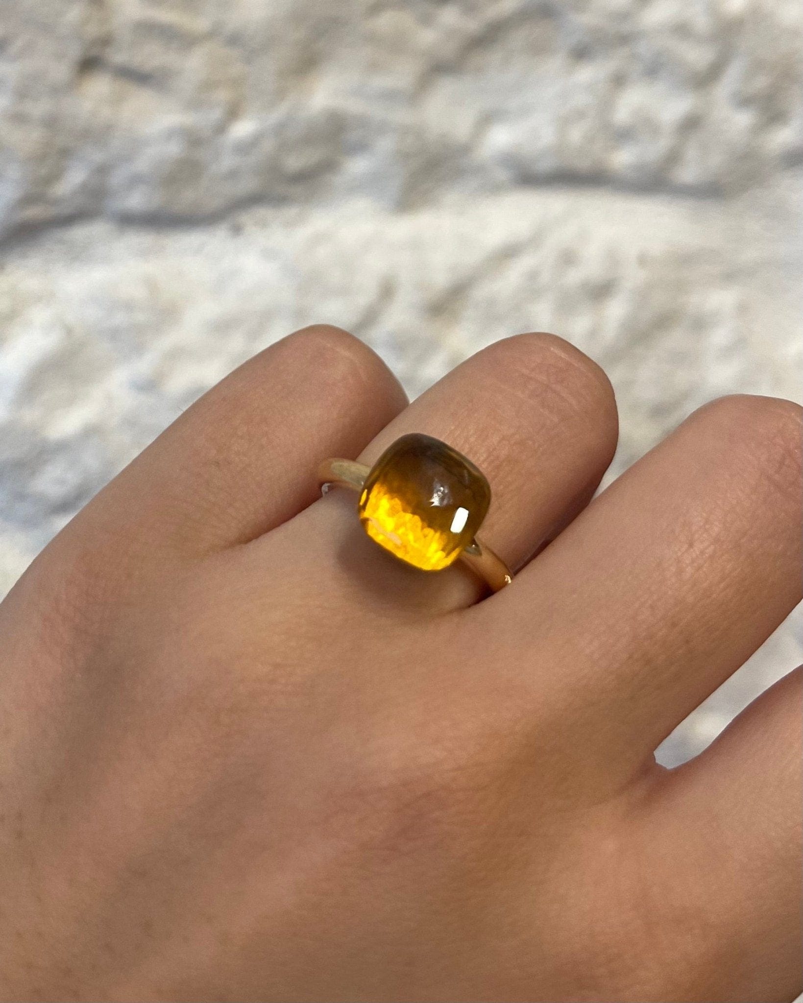 Bague Classic Gelé de Nudo Pomellato Citrine 8 carats - Elliade Paris