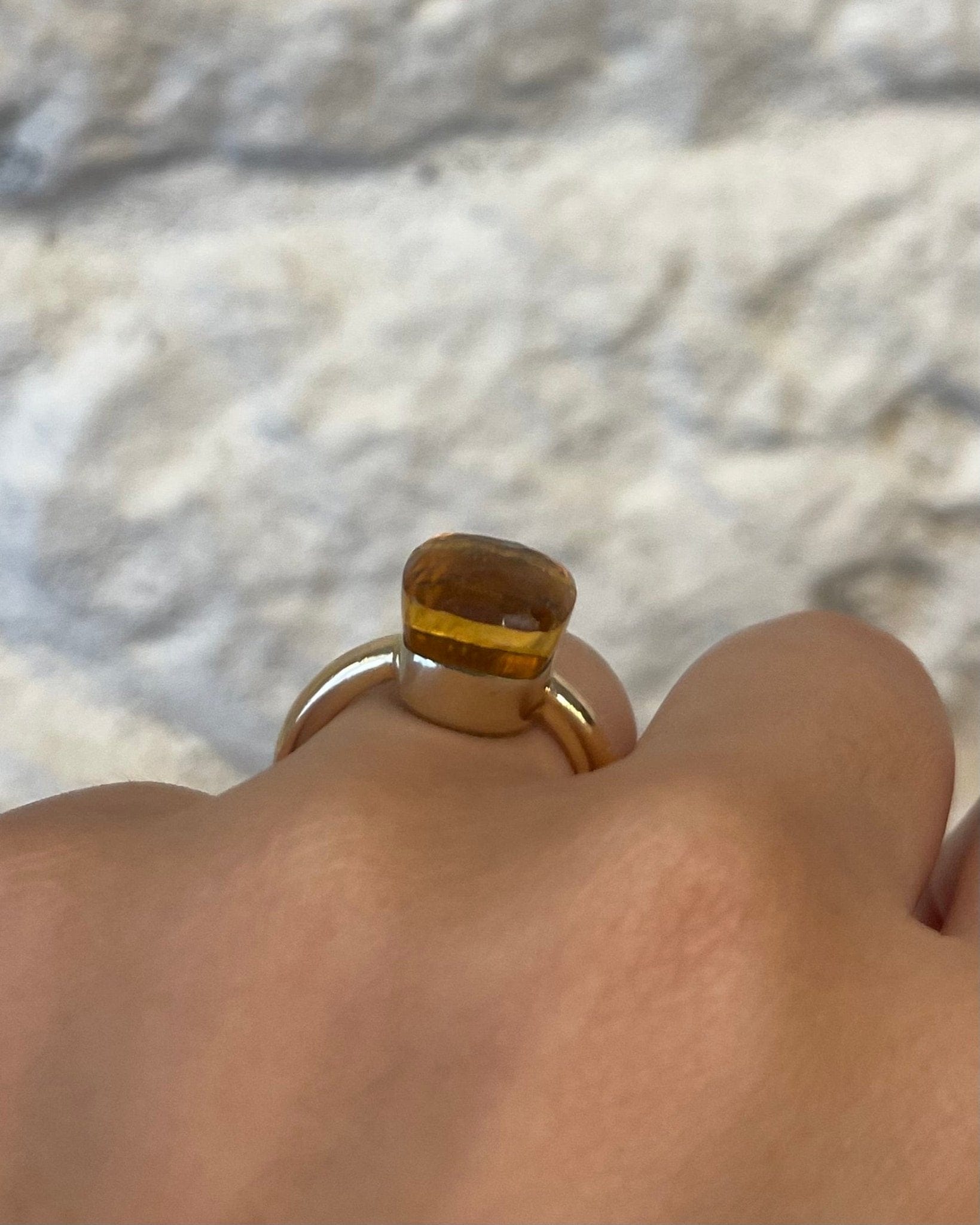 Bague Classic Gelé de Nudo Pomellato Citrine 8 carats - Elliade Paris