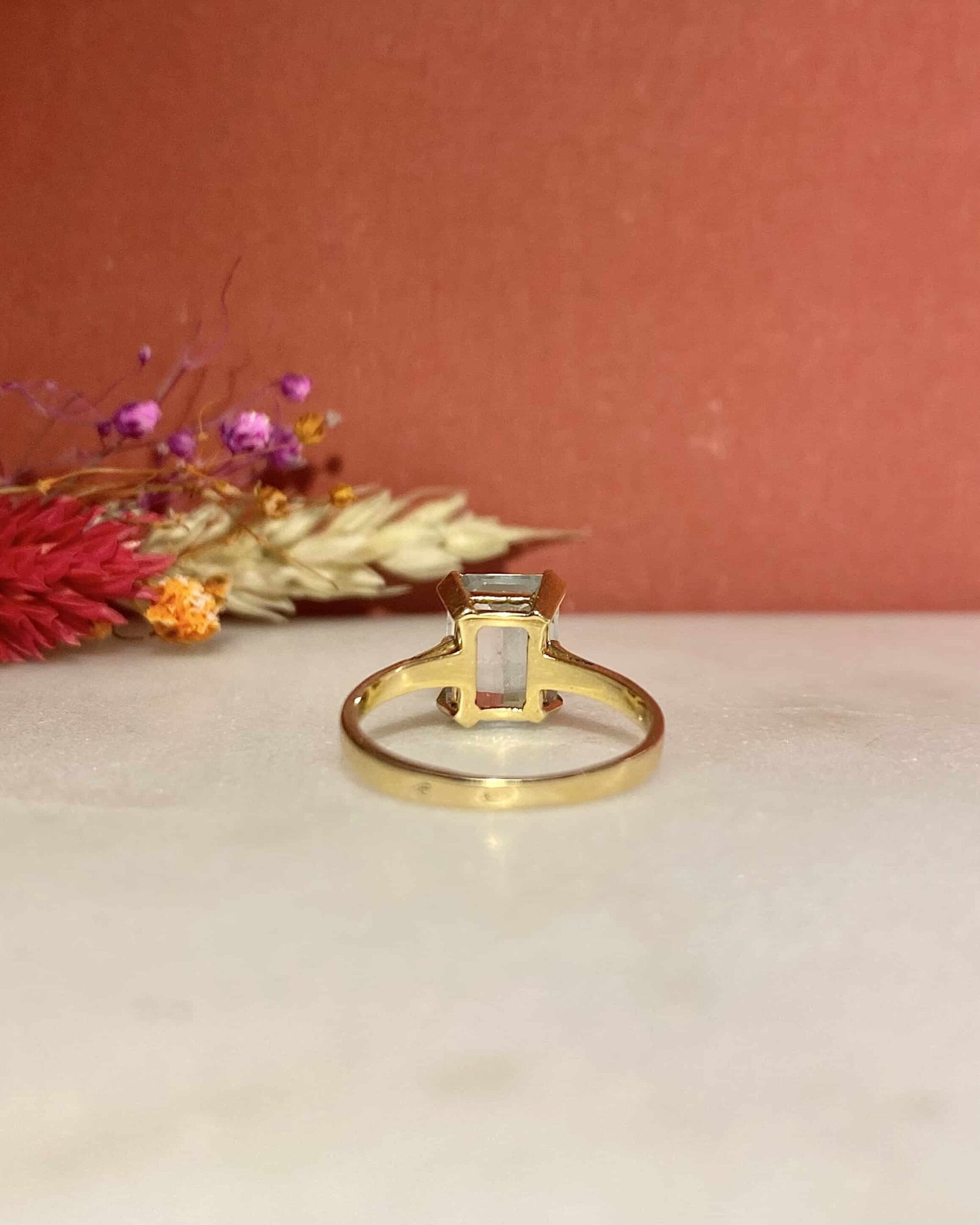 Bague Solitaire Aigue-Marine 1.90 carat "Penelope"