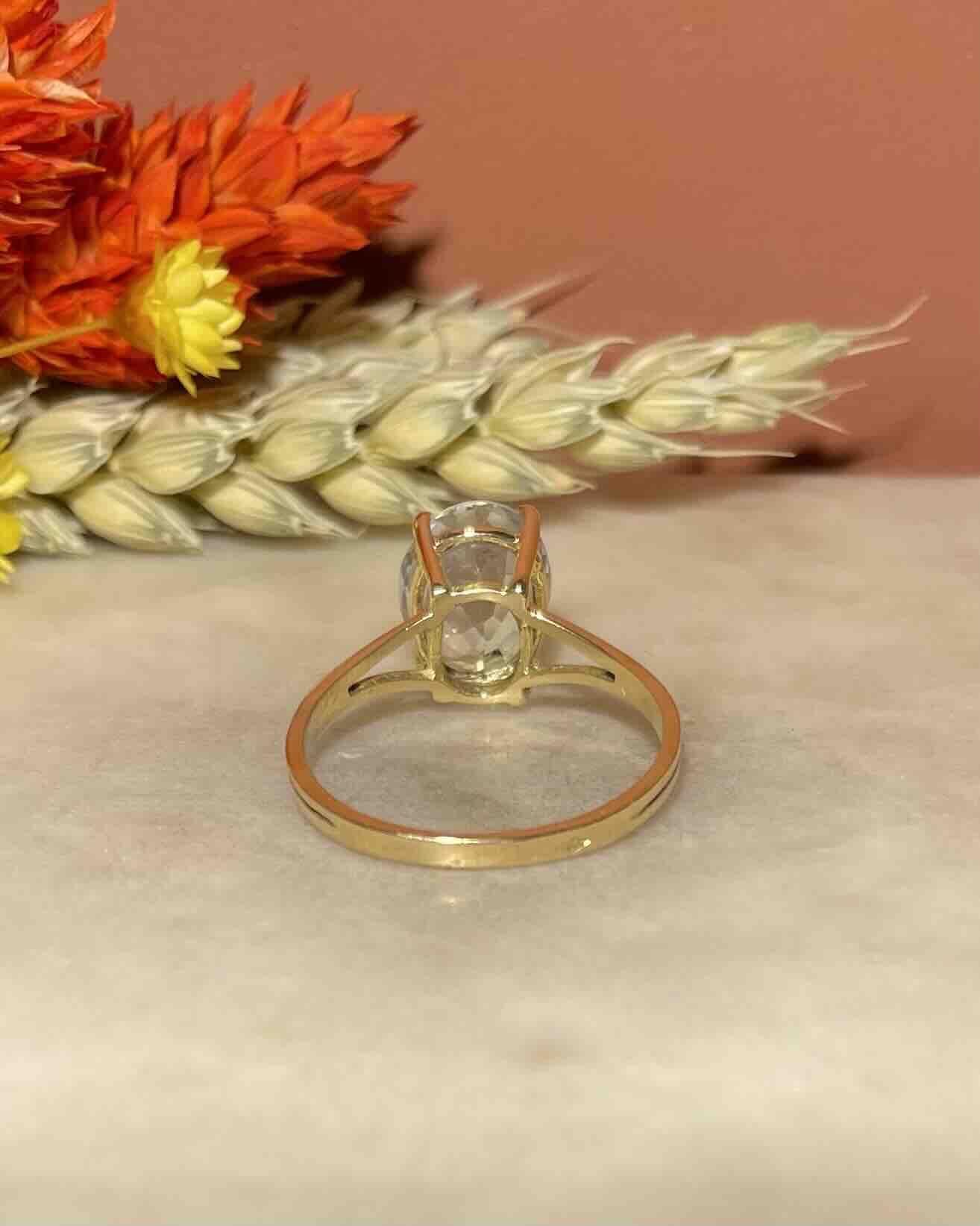 Bague Cocktail Aigue - Marine 2.50 Carats "Marwa" - Elliade Paris