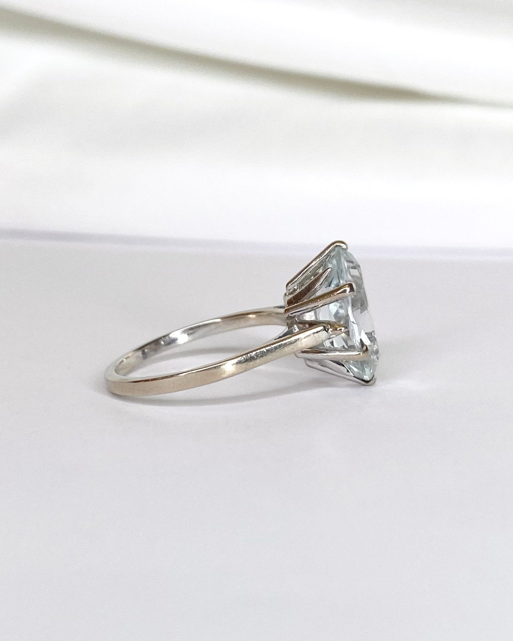 Bague Cocktail Aigue - Marine 2.90 carats "Belinda" - Elliade Paris