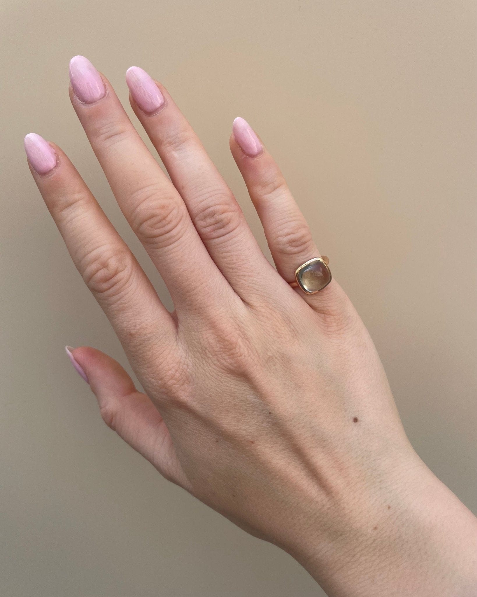 Bague Cocktail Aigue - Marine "Carmelia" - Elliade Paris