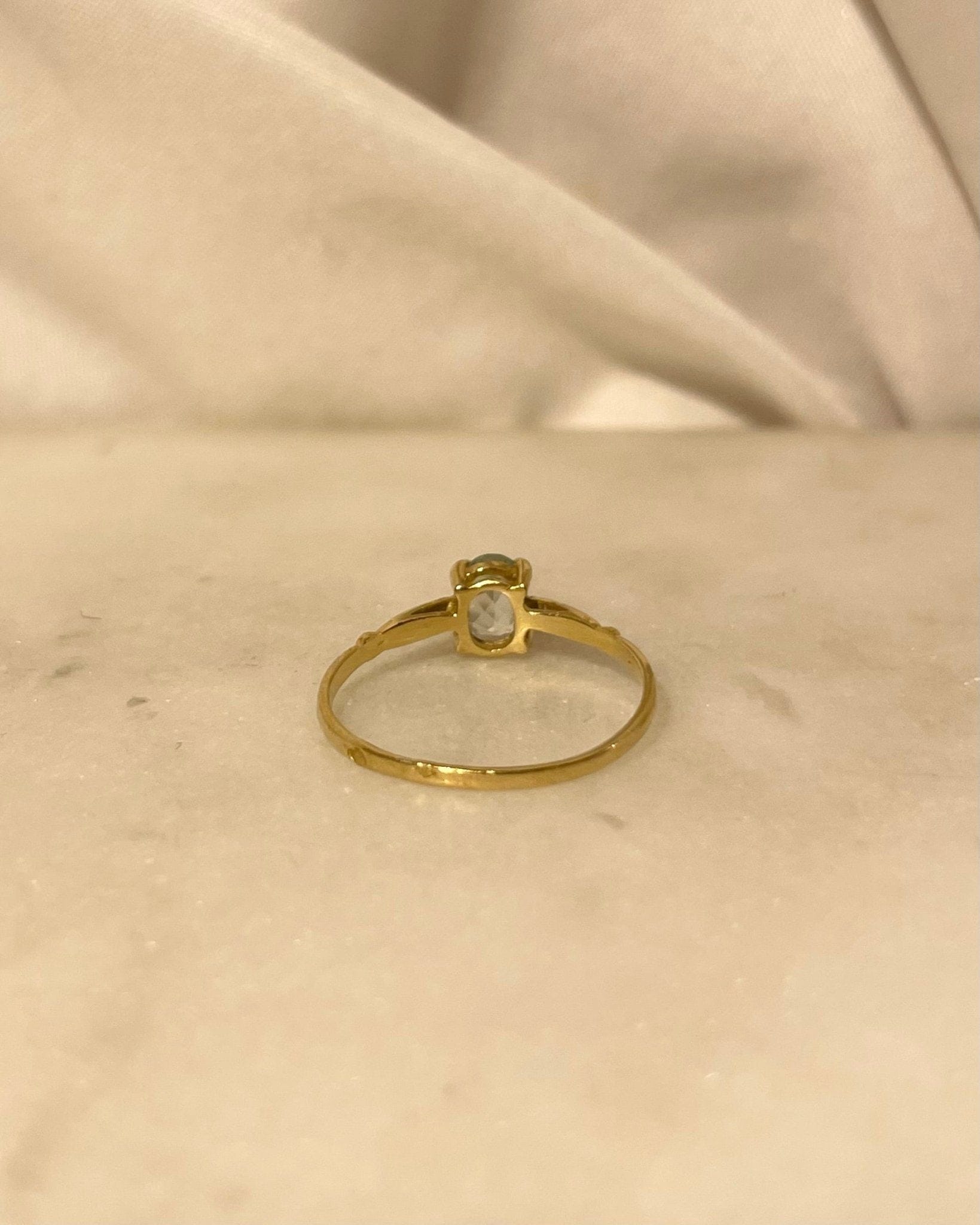 Bague Cocktail Aigue - Marine "Verona" - Elliade Paris