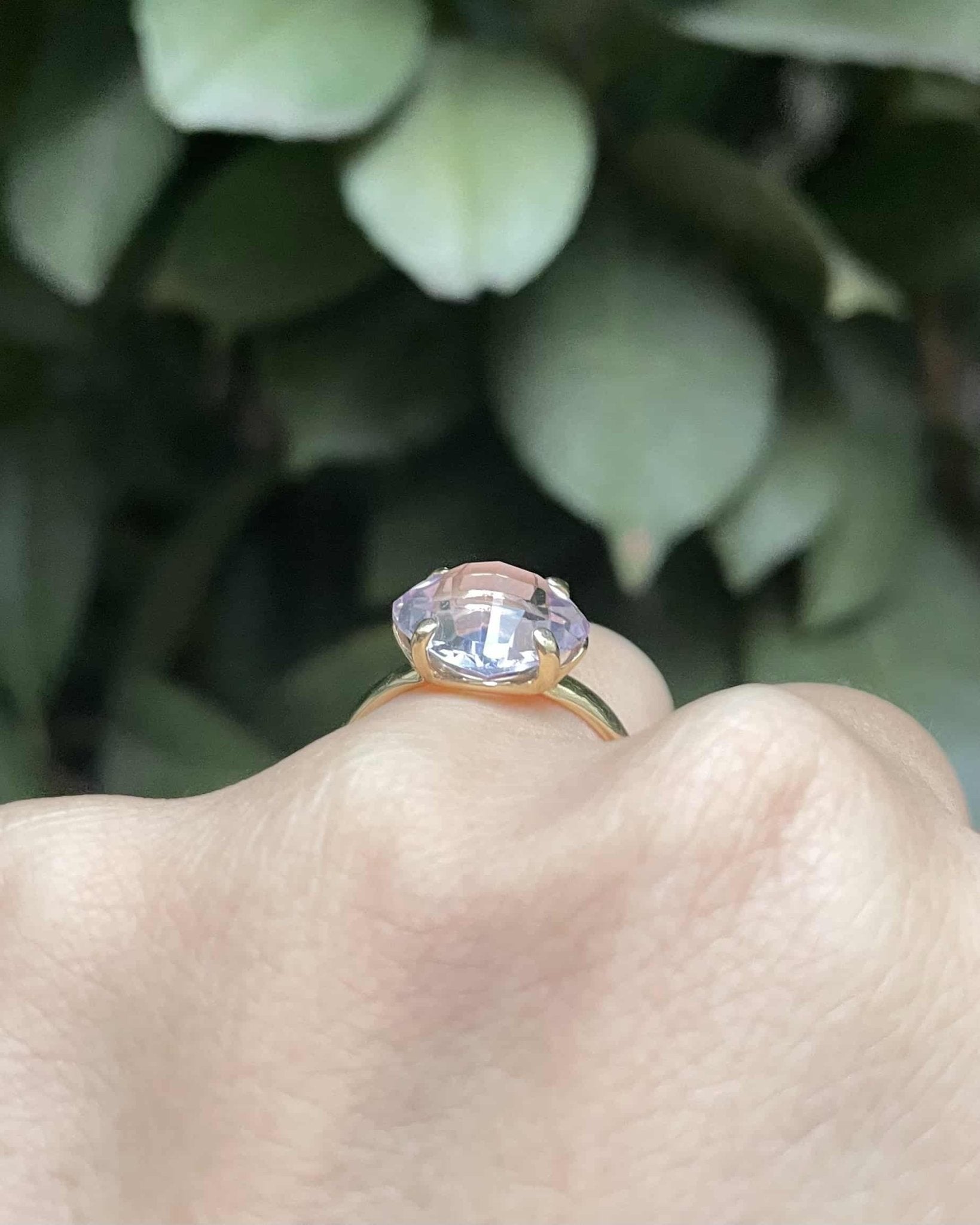 Bague Cocktail Améthyste 5.20 carats "Aurora" - Elliade Paris