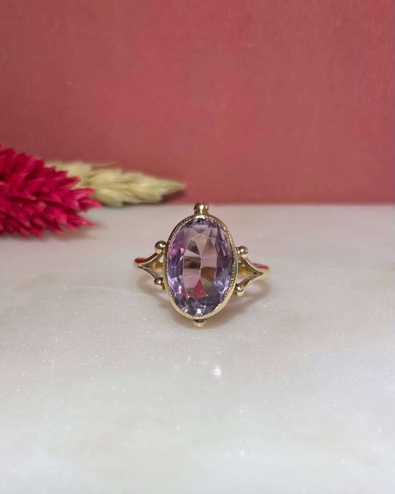 Bague Cocktail Améthyste 6.50 carats "Ariel" - Elliade Paris