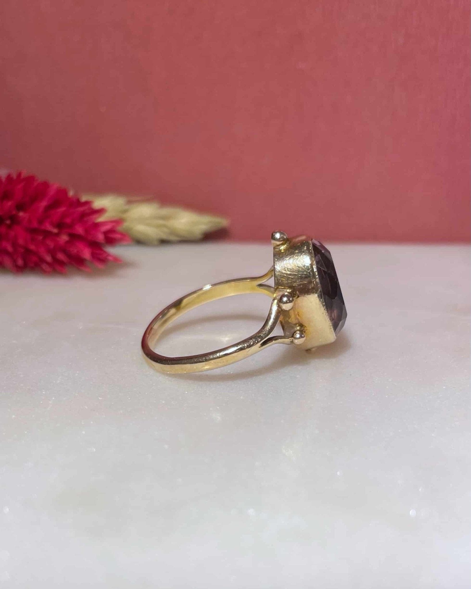 Bague Cocktail Améthyste 6.50 carats "Ariel" - Elliade Paris