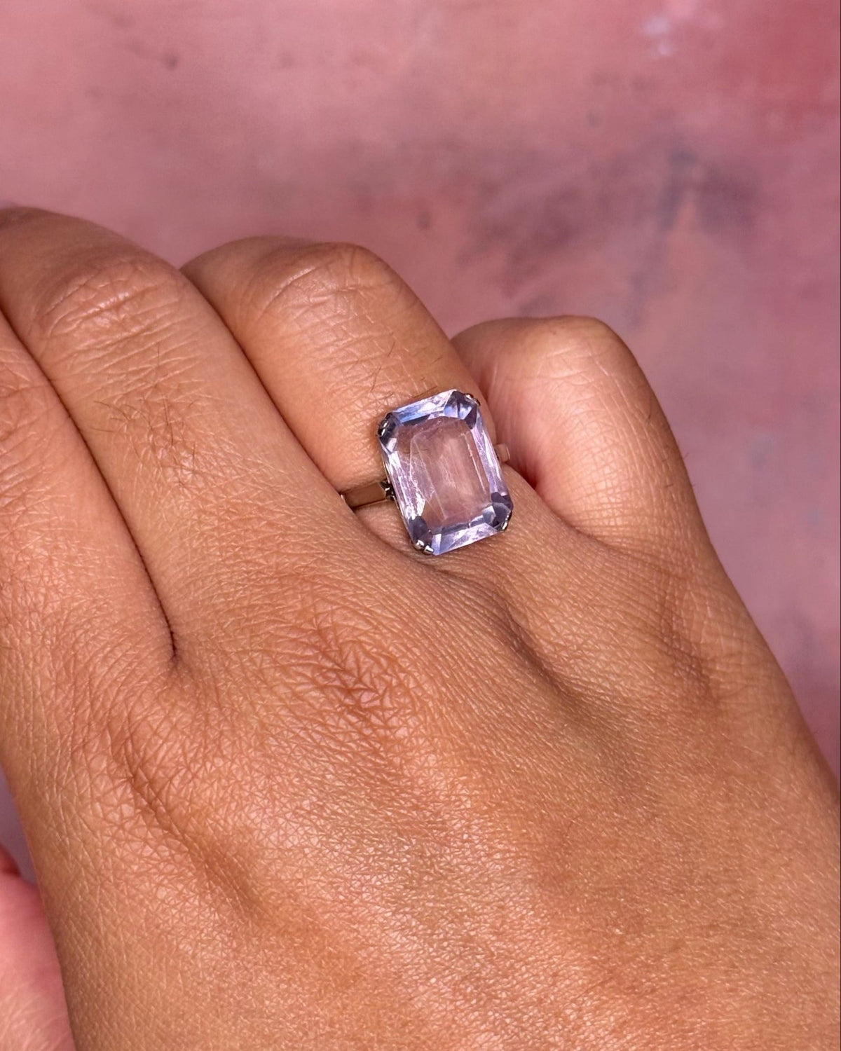 Bague Cocktail Améthyste 6.90 carats "Melissandre" - Elliade Paris