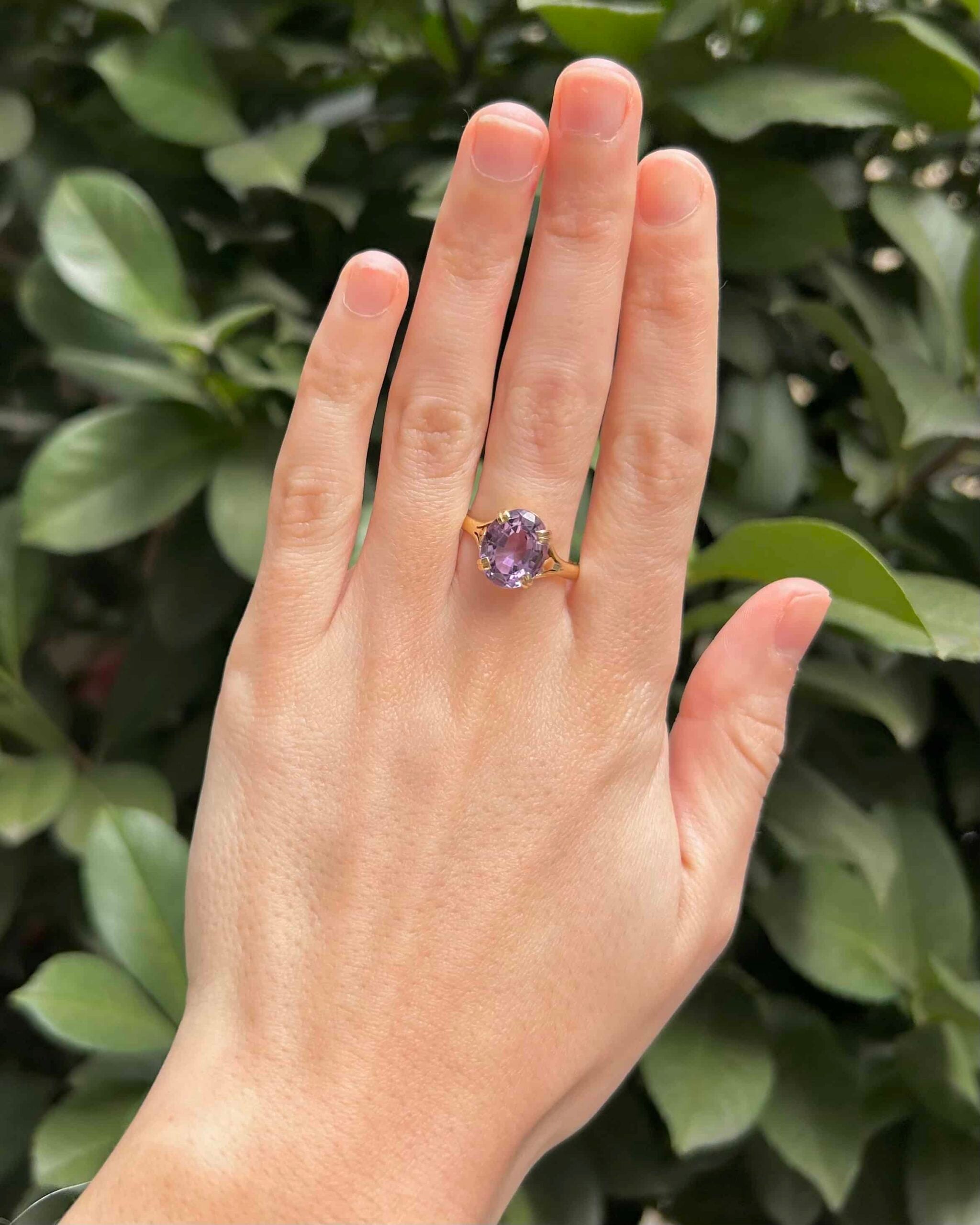 Bague Cocktail Améthyste Vintage "Antonella"