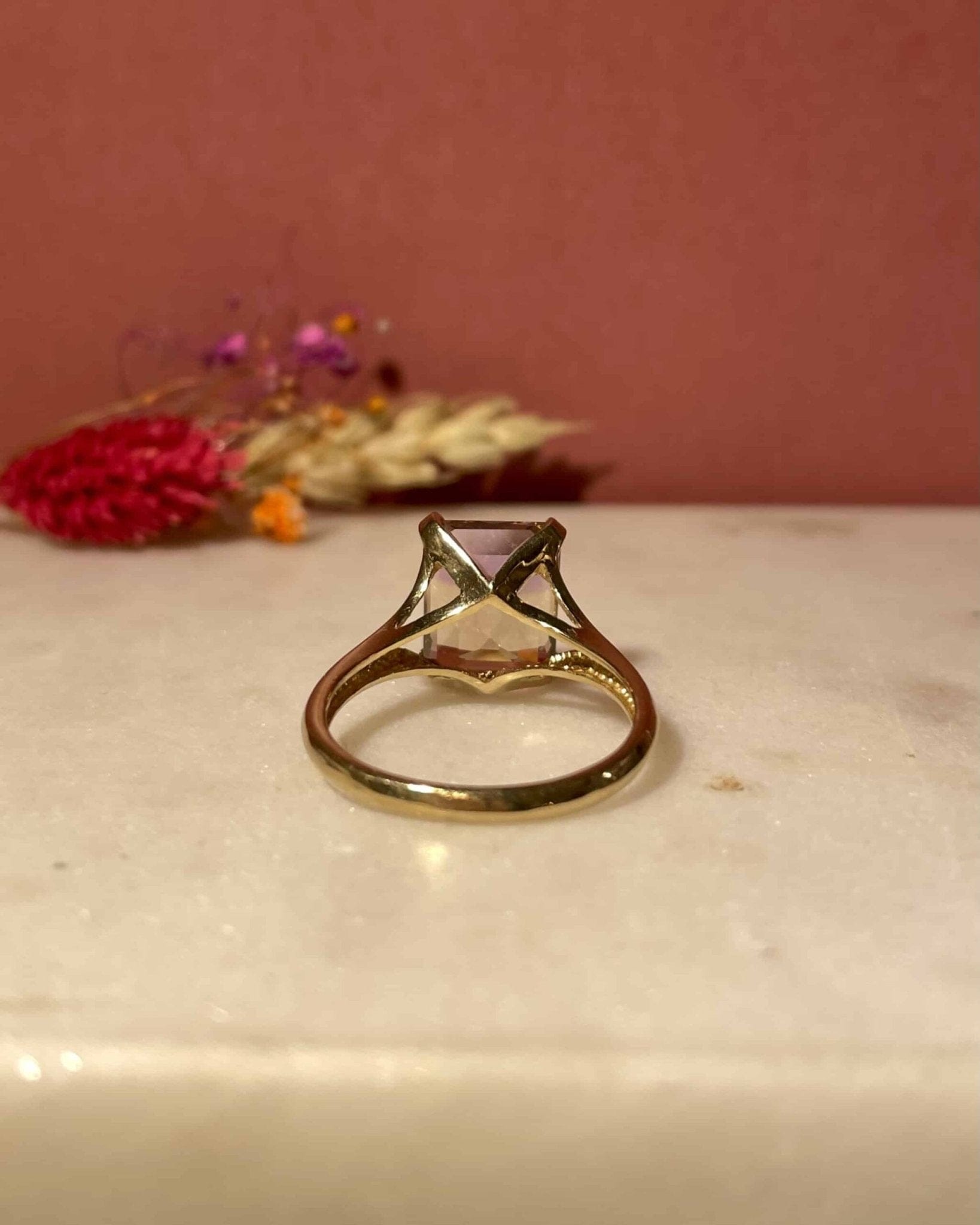 Bague Cocktail Ametrine 3.70 Carats "Serenity" - Elliade Paris