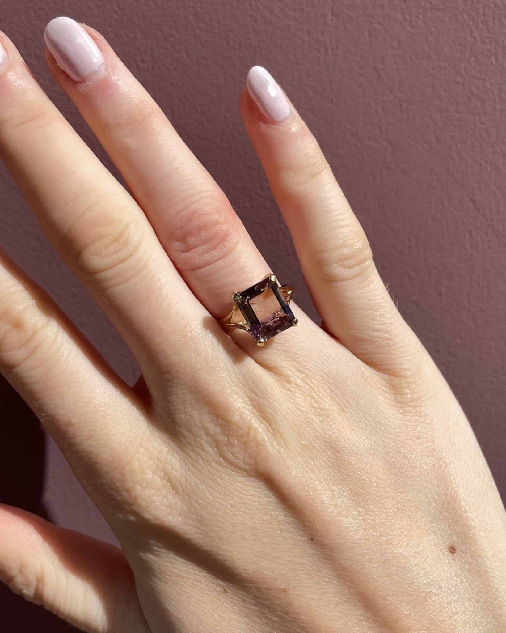 Bague Cocktail Ametrine 3.70 Carats "Serenity" - Elliade Paris