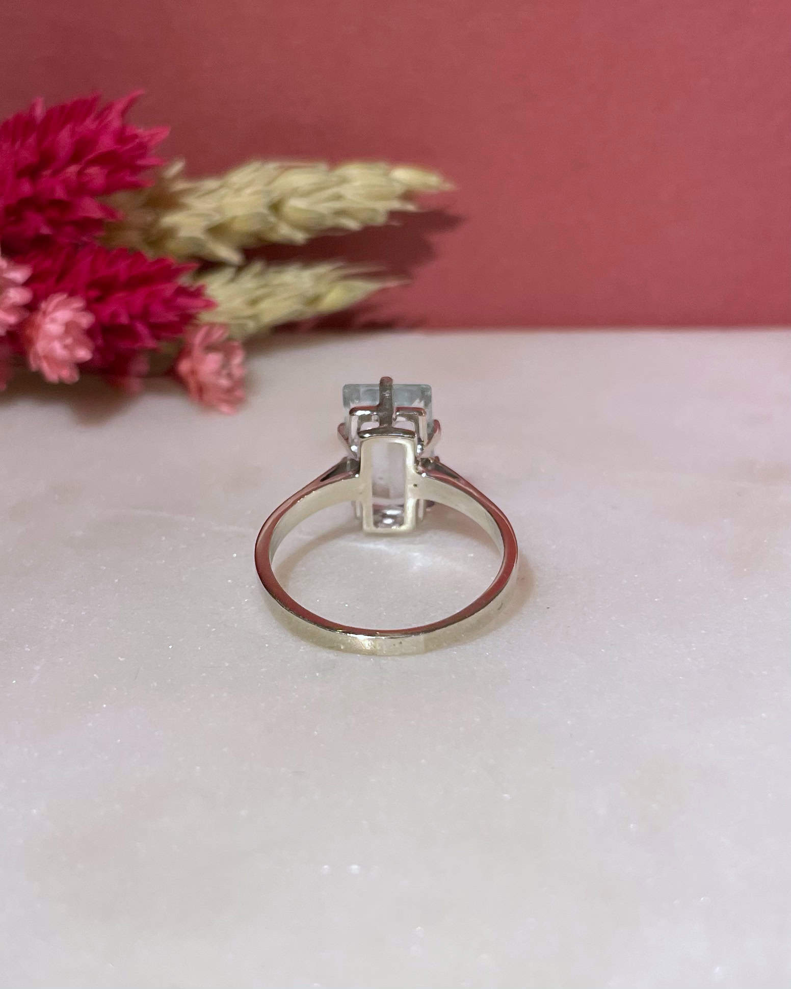"Léa" 2.45 carat Aquamarine Cocktail Ring