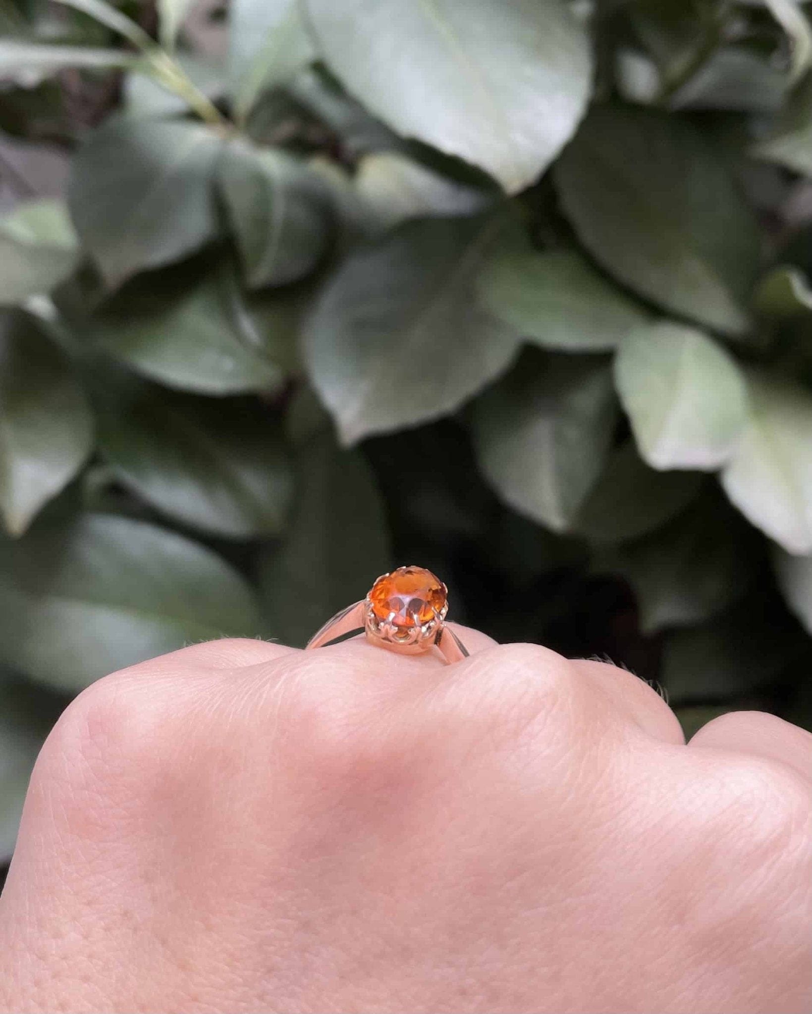 Bague Cocktail Citrine 2.10 Carats "Orphée" - Elliade Paris