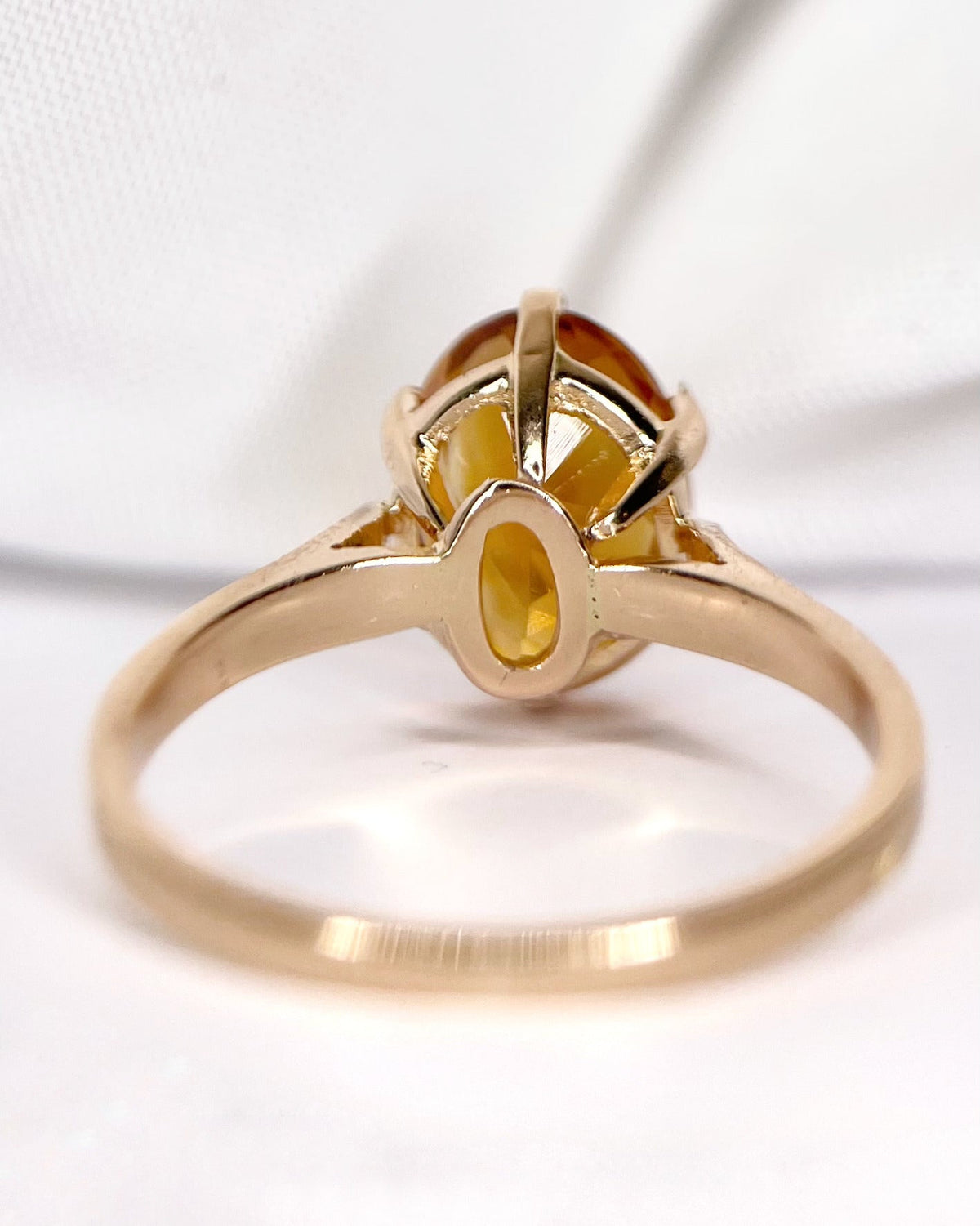 Bague Cocktail Citrine 2.35 carats "Léandre" - Elliade Paris