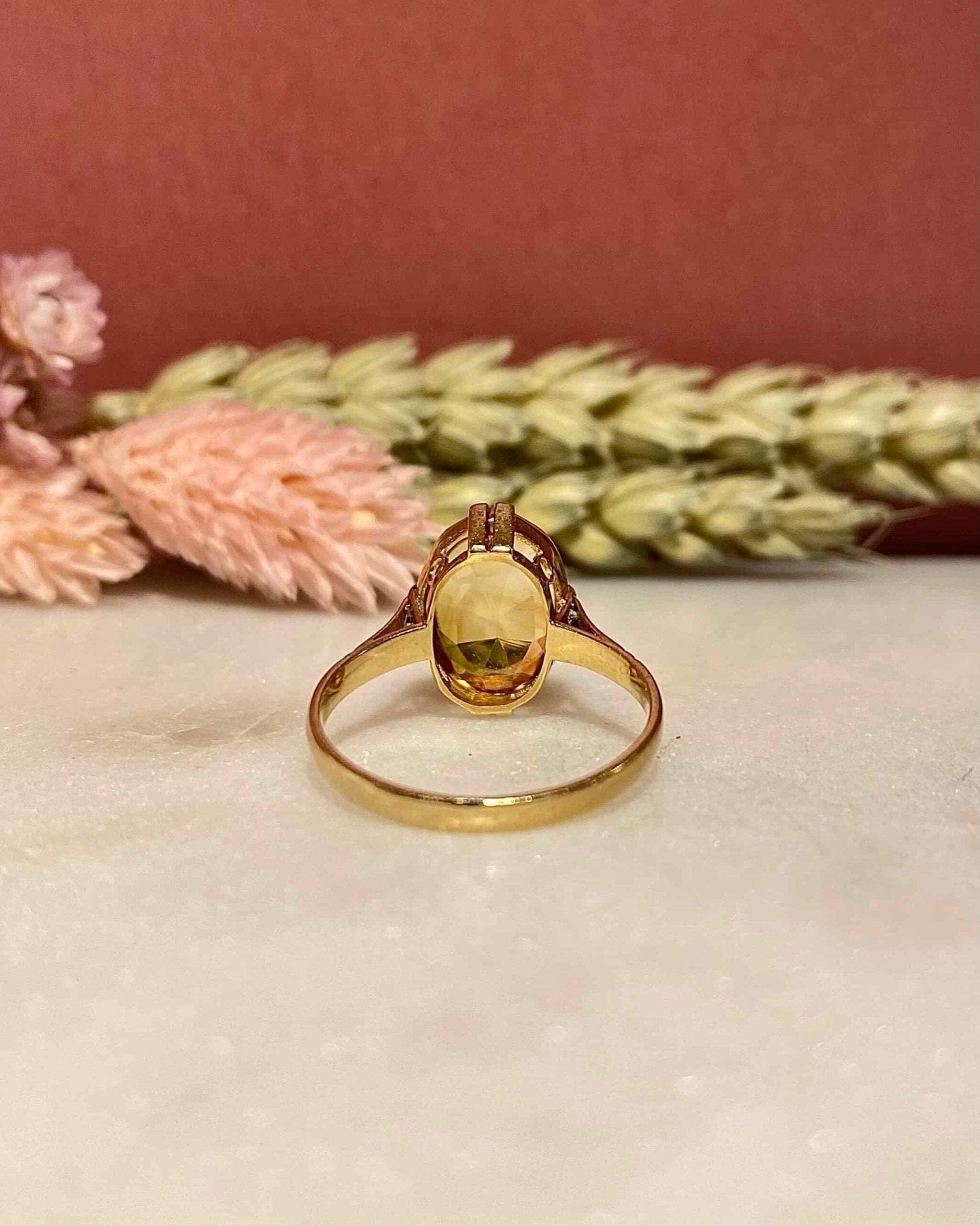 Bague Cocktail Citrine 2.50 carats "Alice" - Elliade Paris