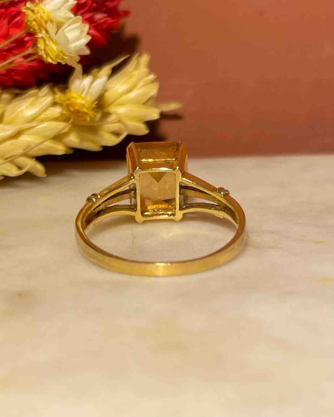 Bague Cocktail Citrine 2.70 carats "Selah" - Elliade Paris