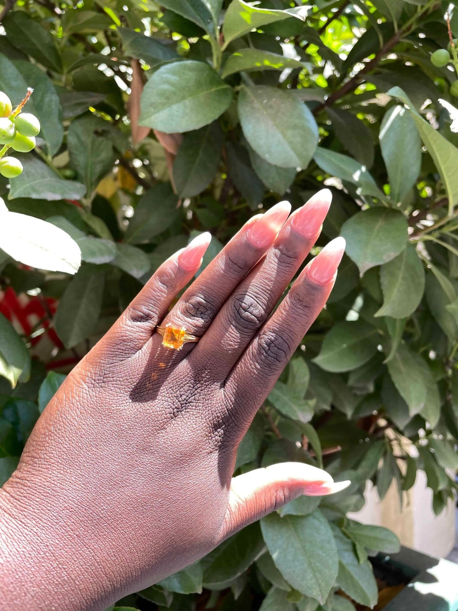 Bague Cocktail Citrine 3 carats "Elianna" - Elliade Paris
