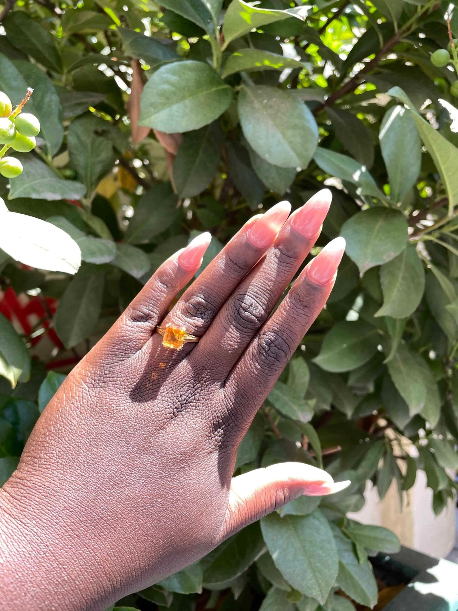Bague Cocktail Citrine 3 carats "Elianna" - Elliade Paris