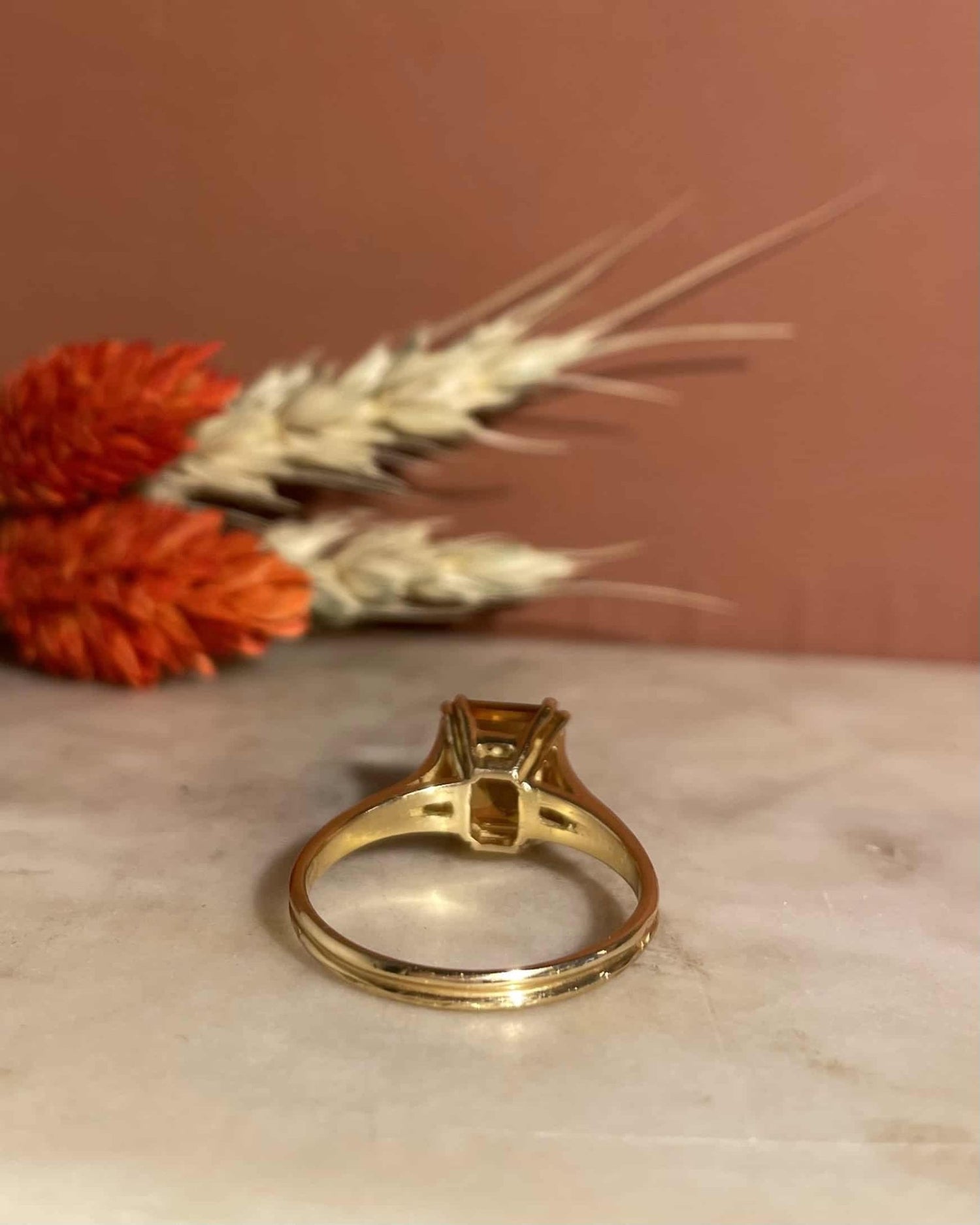 Bague Cocktail Citrine 3 carats "Elianna" - Elliade Paris