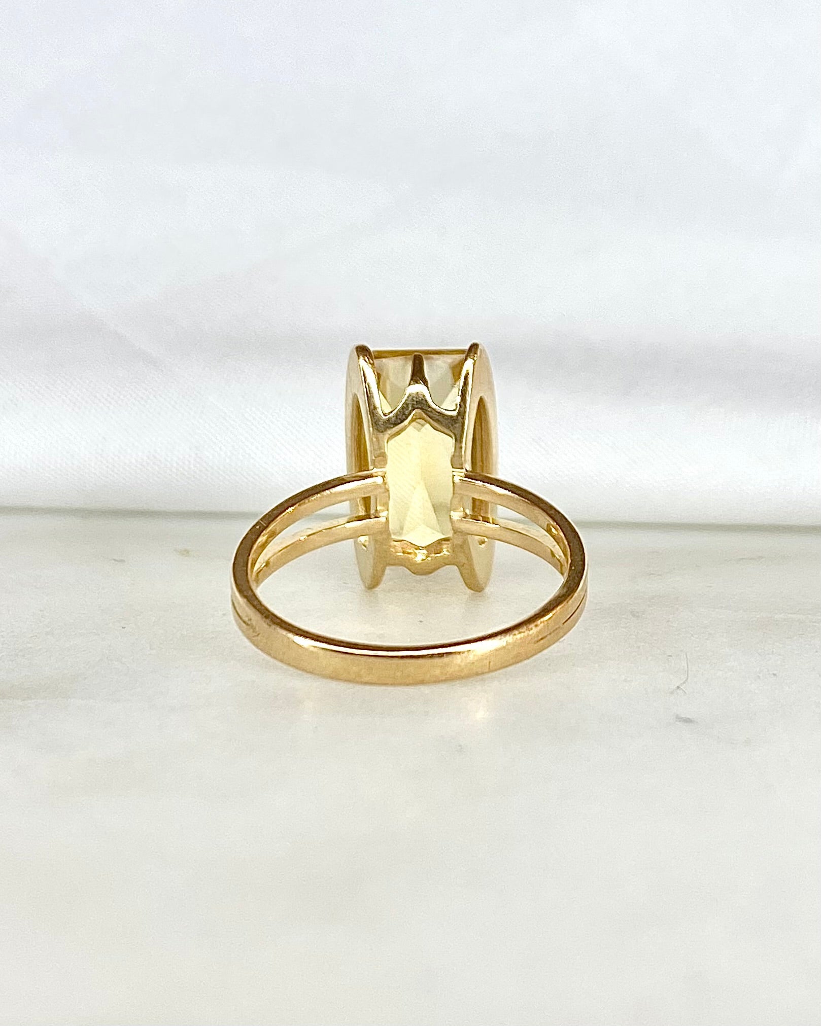 Bague Cocktail Citrine 3.70 carats "Olga" - Elliade Paris