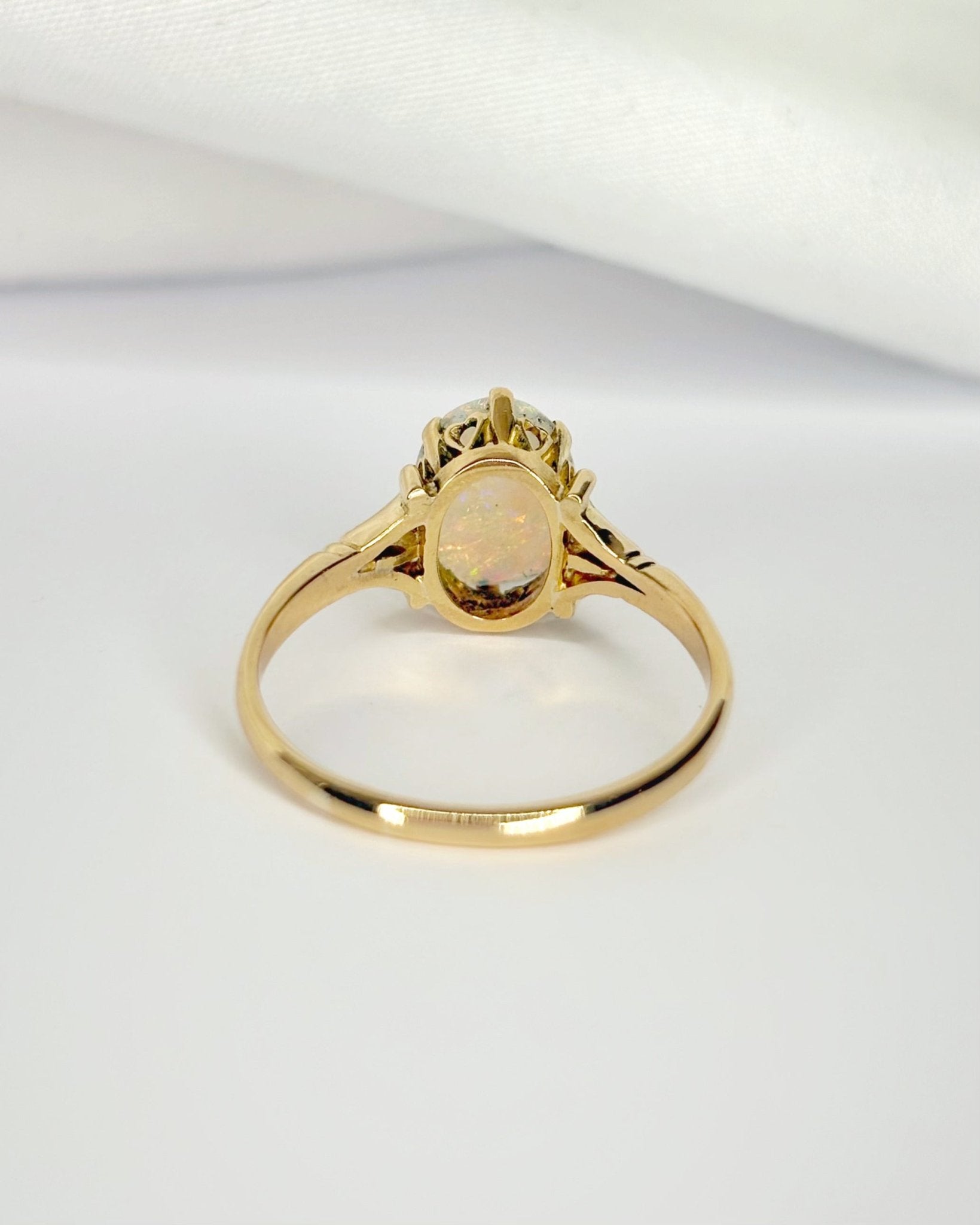 Bague Cocktail Opale 0.95 carat "Alba" - Elliade Paris