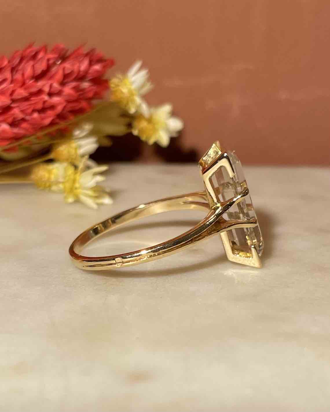 Bague Cocktail Quartz "Sussana" - Elliade Paris