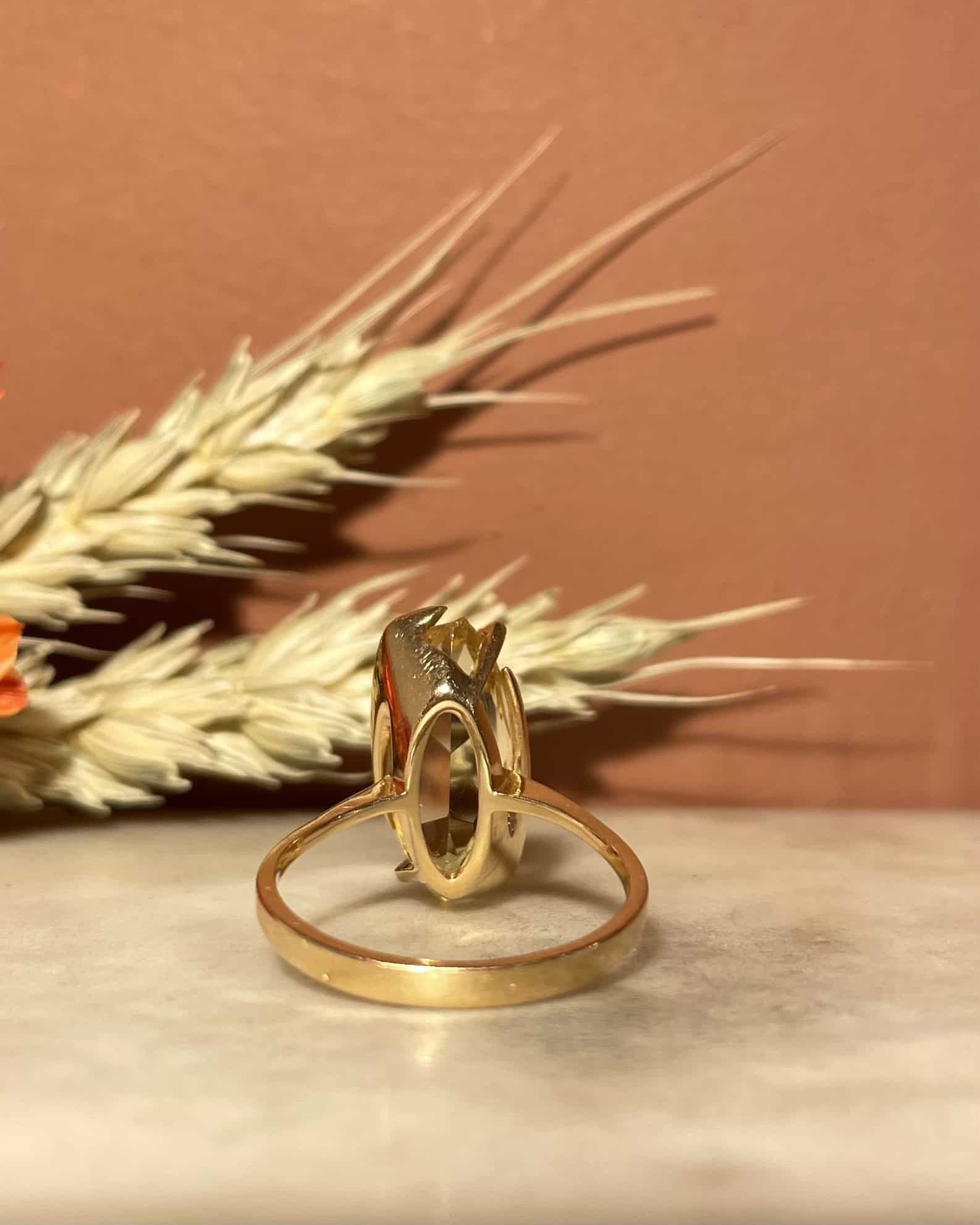 Bague Cocktail Citrine 2.70 carats "Harlow"