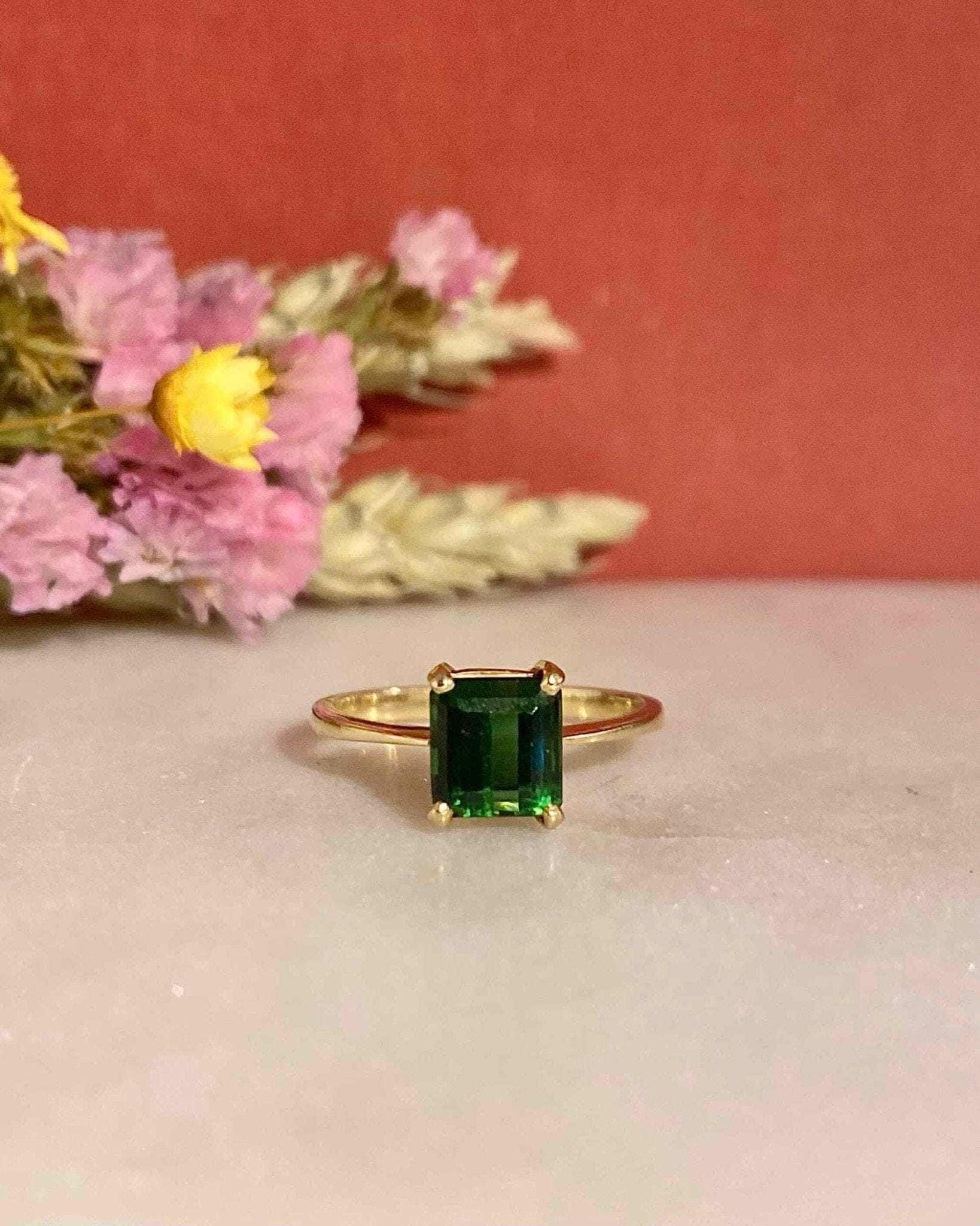 Bague Cocktail Tourmaline 1.70 carat "Tania" - Elliade Paris