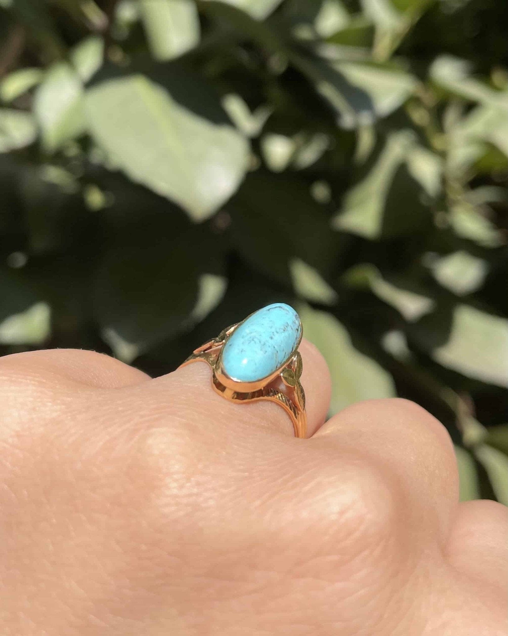 Bague Cocktail Turquoise 4.30 carats "Noor" - Elliade Paris