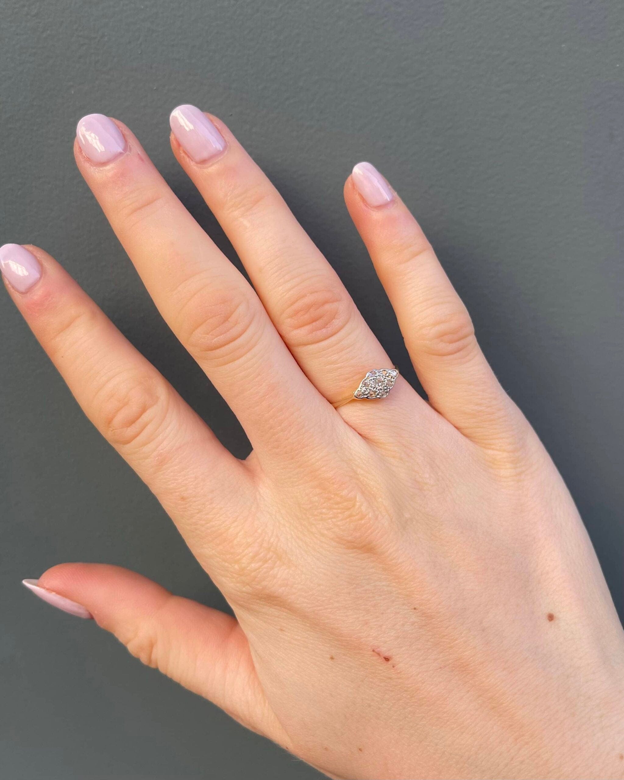 Bague Art-Déco Diamants "Chantal" - Elliade Paris