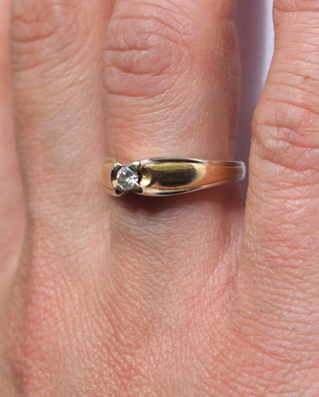 Bague Or et Diamant "Inès" - Elliade Paris