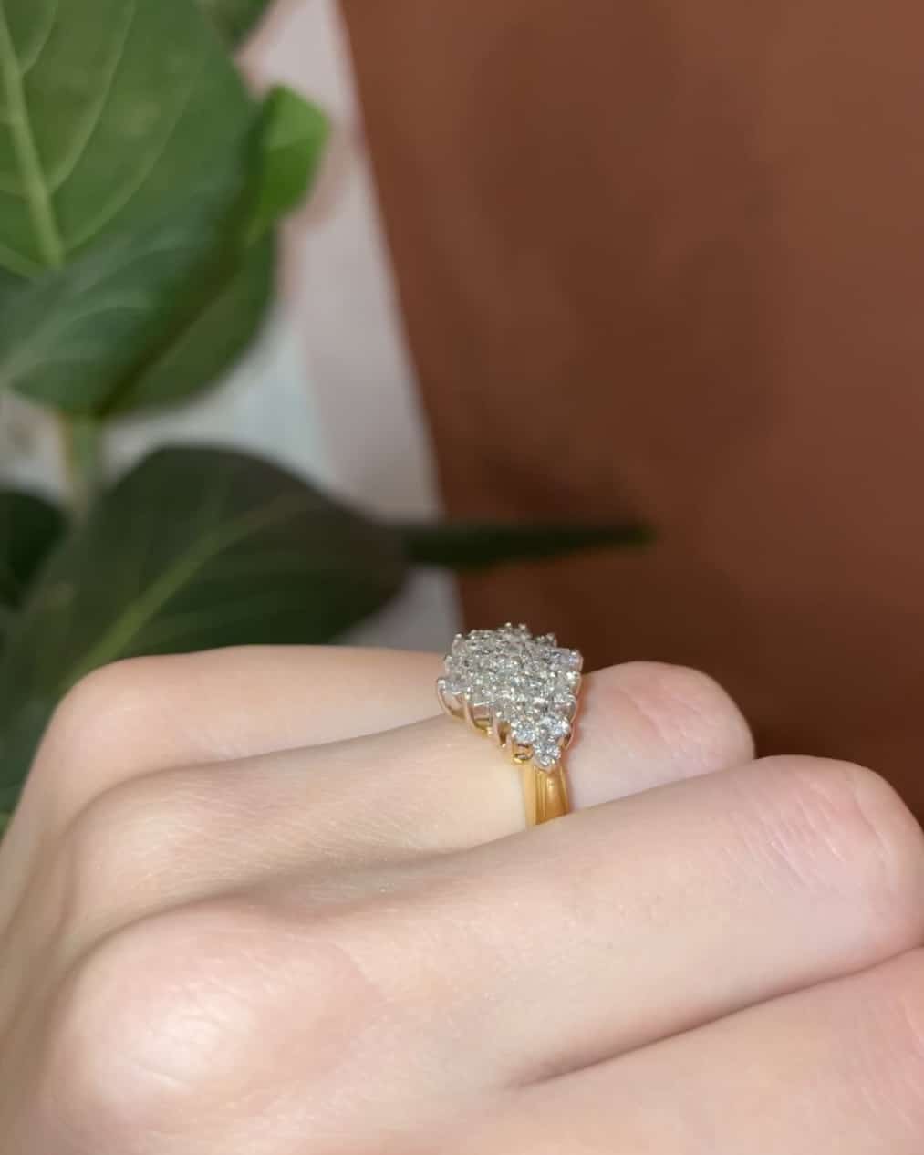 Bague Losange 25 Diamants "Dominique"