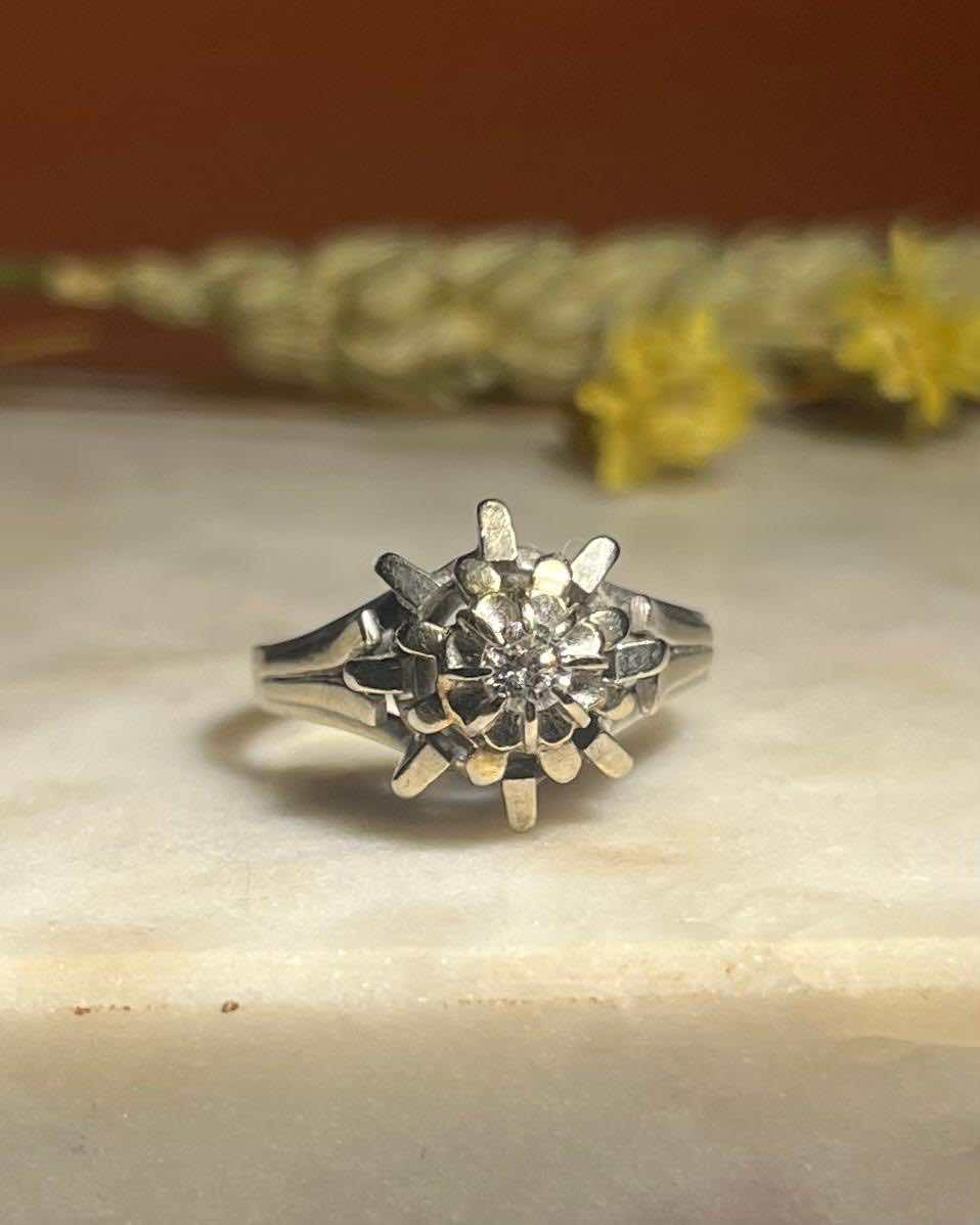 Bague Dôme Diamant "Ludmila" - Elliade Paris