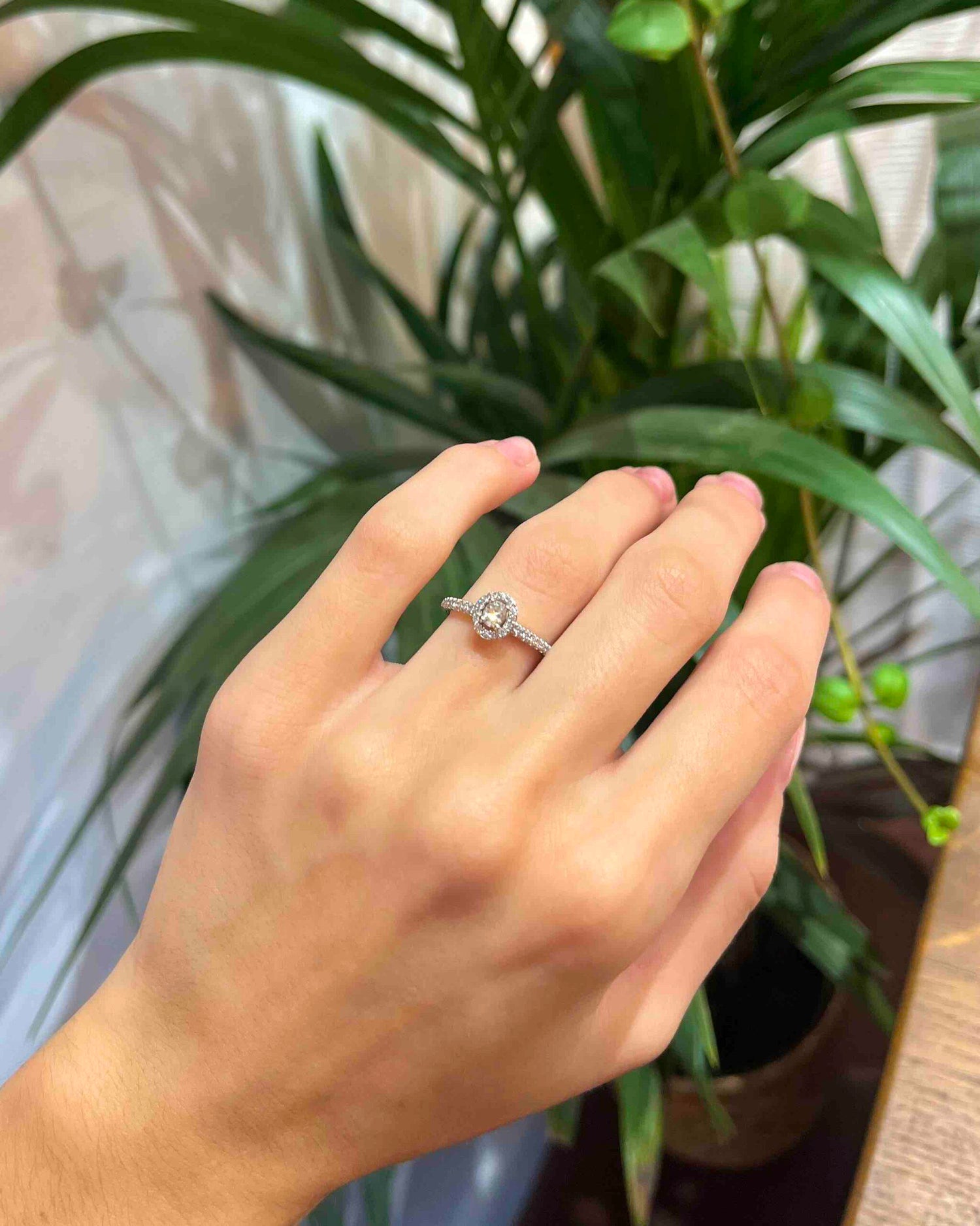 Bague vintage 29 Diamants "Rozenn"
