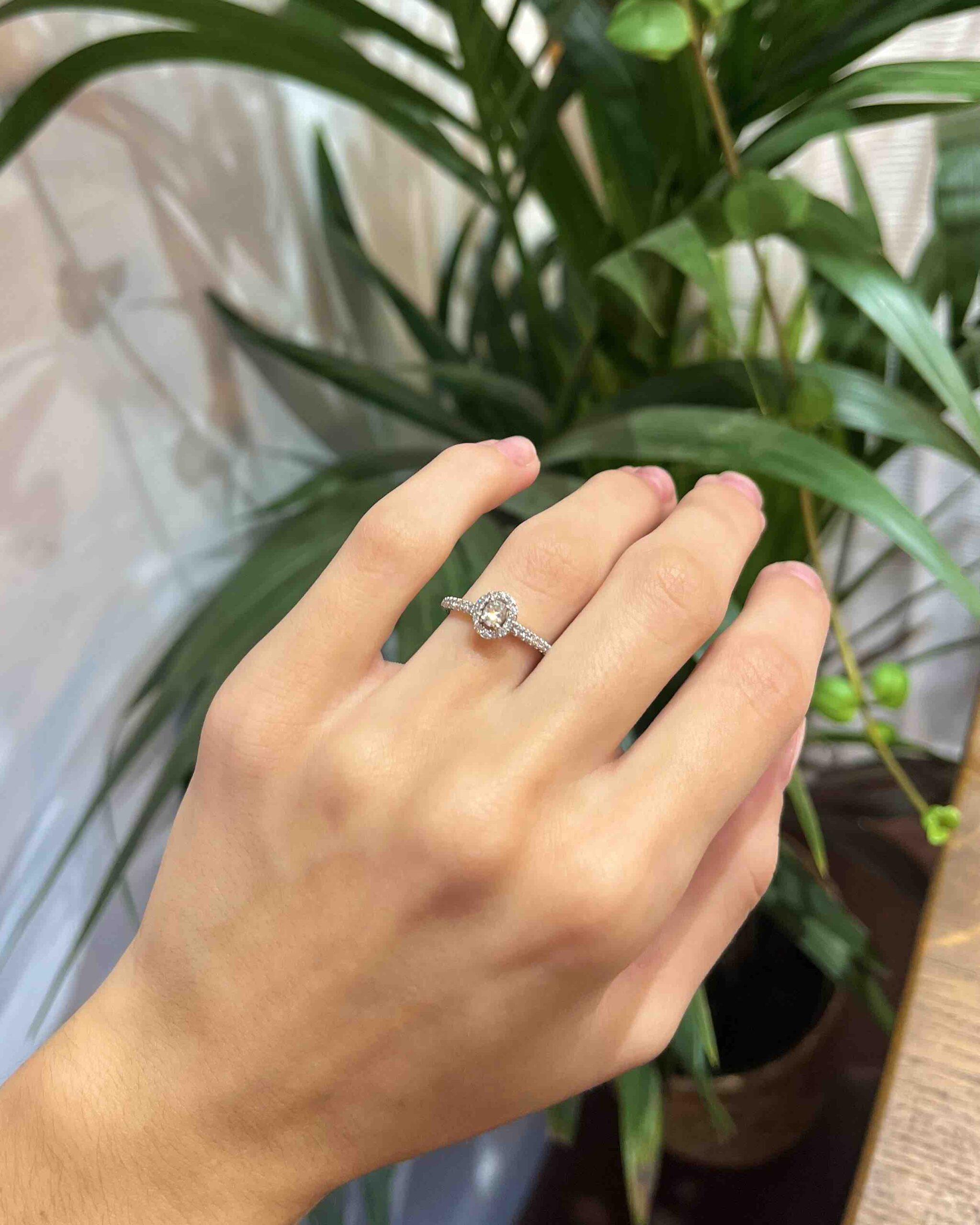 Bague vintage 29 Diamants "Rozenn"
