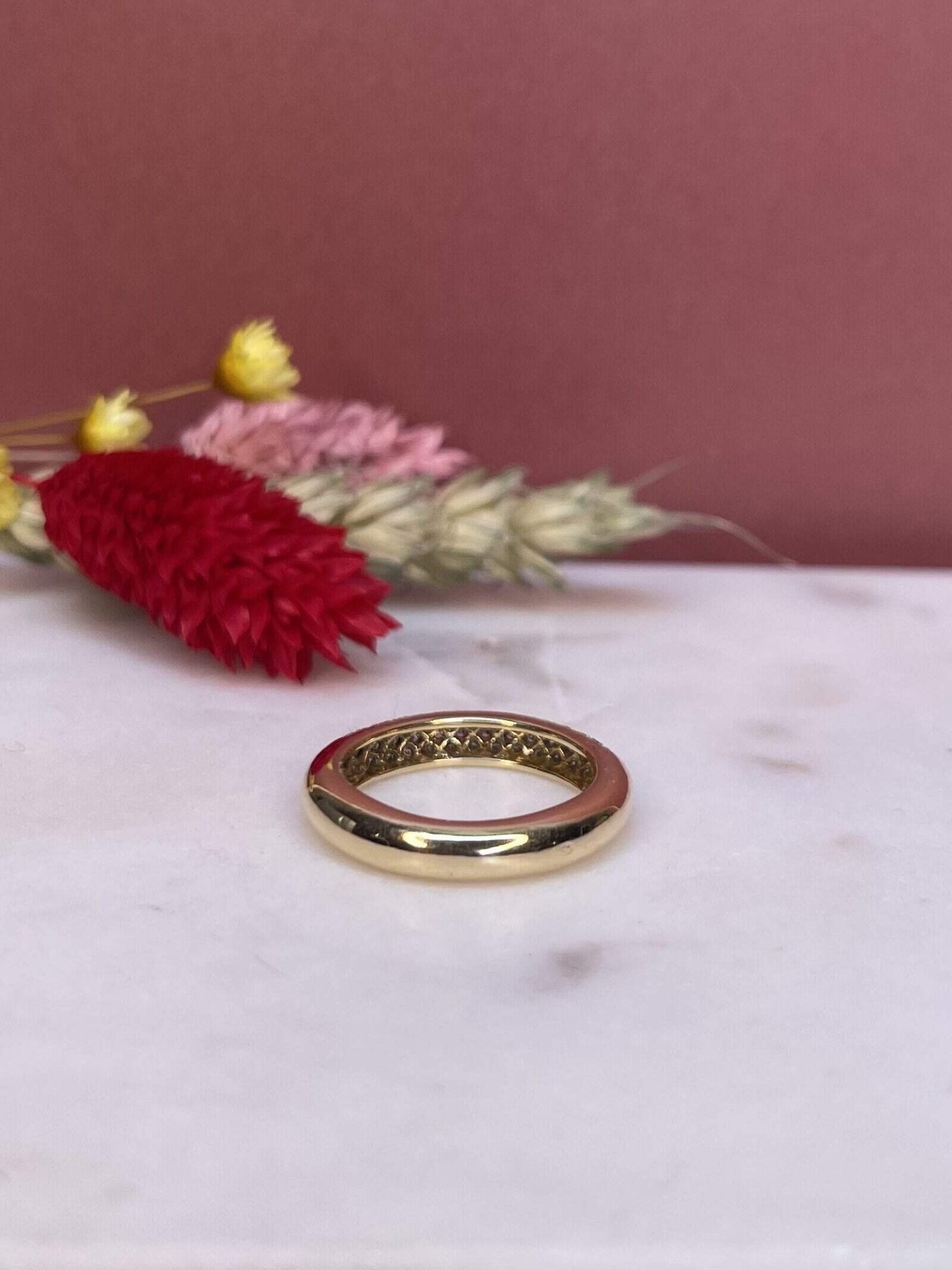 Bague Jonc 43 Diamants "Thelma" - Elliade Paris