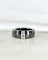 Bague Jonc Céramique & Diamants 6.16 g "Kamila" - Elliade Paris