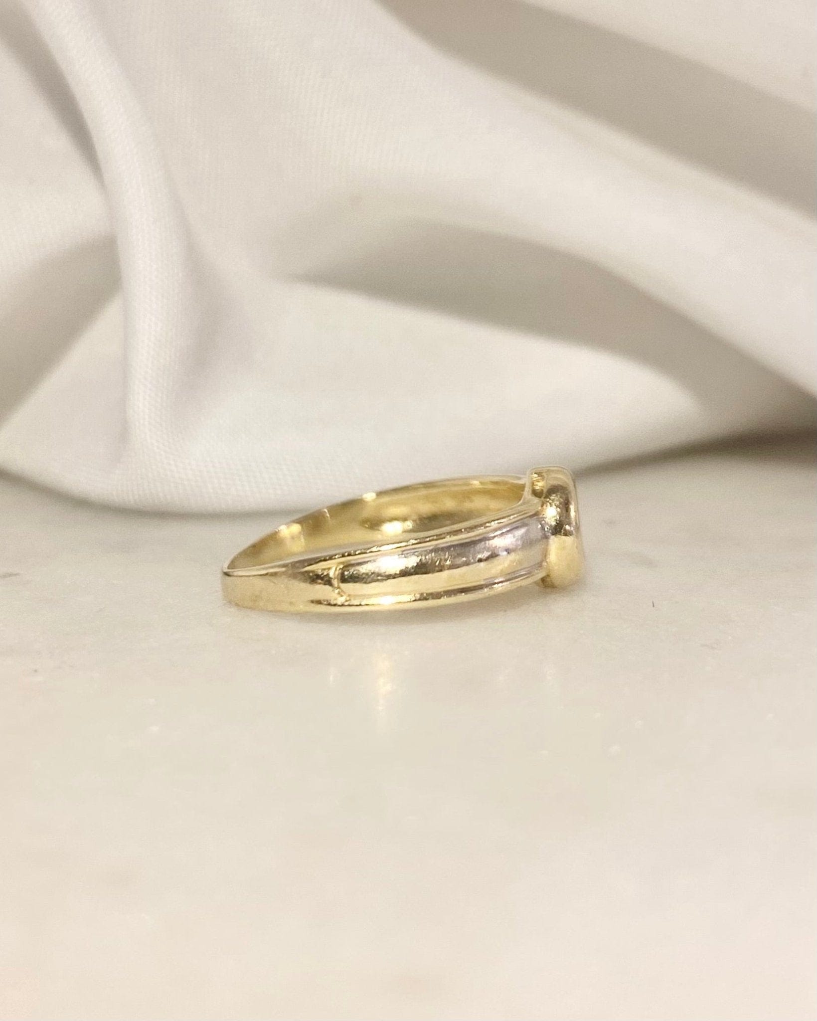 Bague Jonc Diamant 0.10 carat "Chéyana" - Elliade Paris