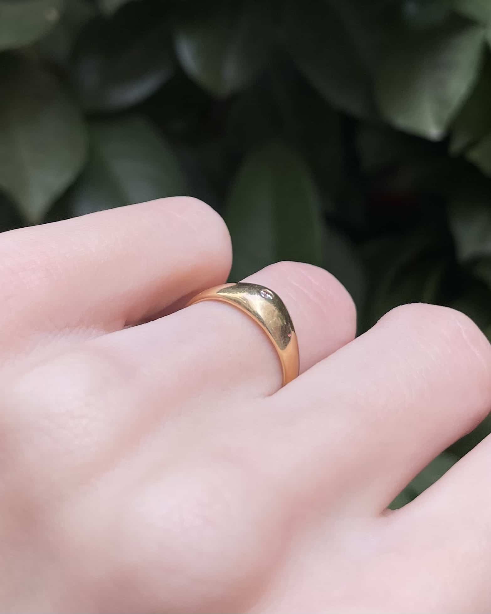Bague Jonc Diamant "Bonnie" - Elliade Paris