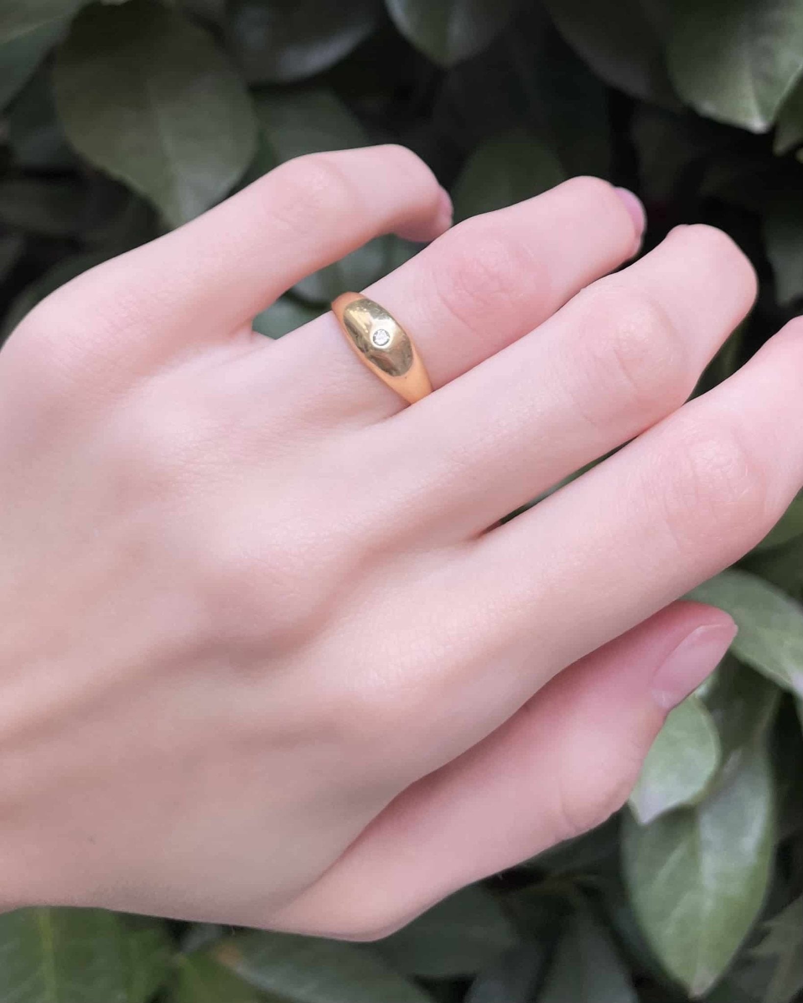 Bague Jonc Diamant "Bonnie" - Elliade Paris