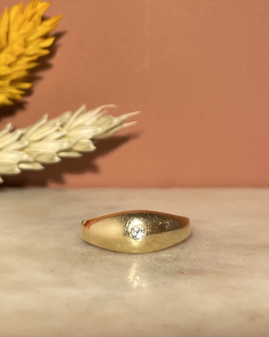 Bague Jonc Diamant "Bonnie" - Elliade Paris